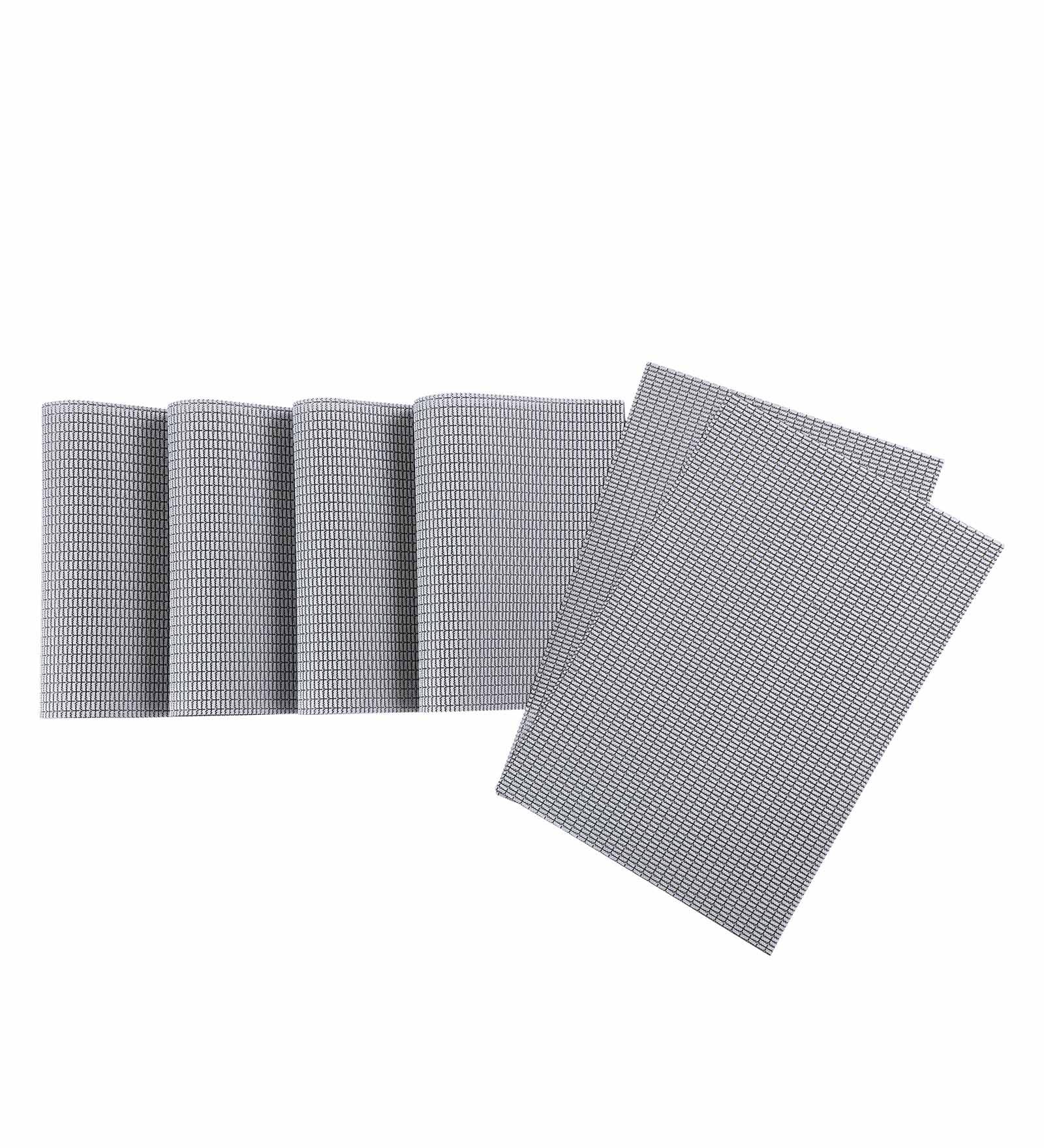OBSESSIONS Heat Resistant and Washable Table Mat Grey