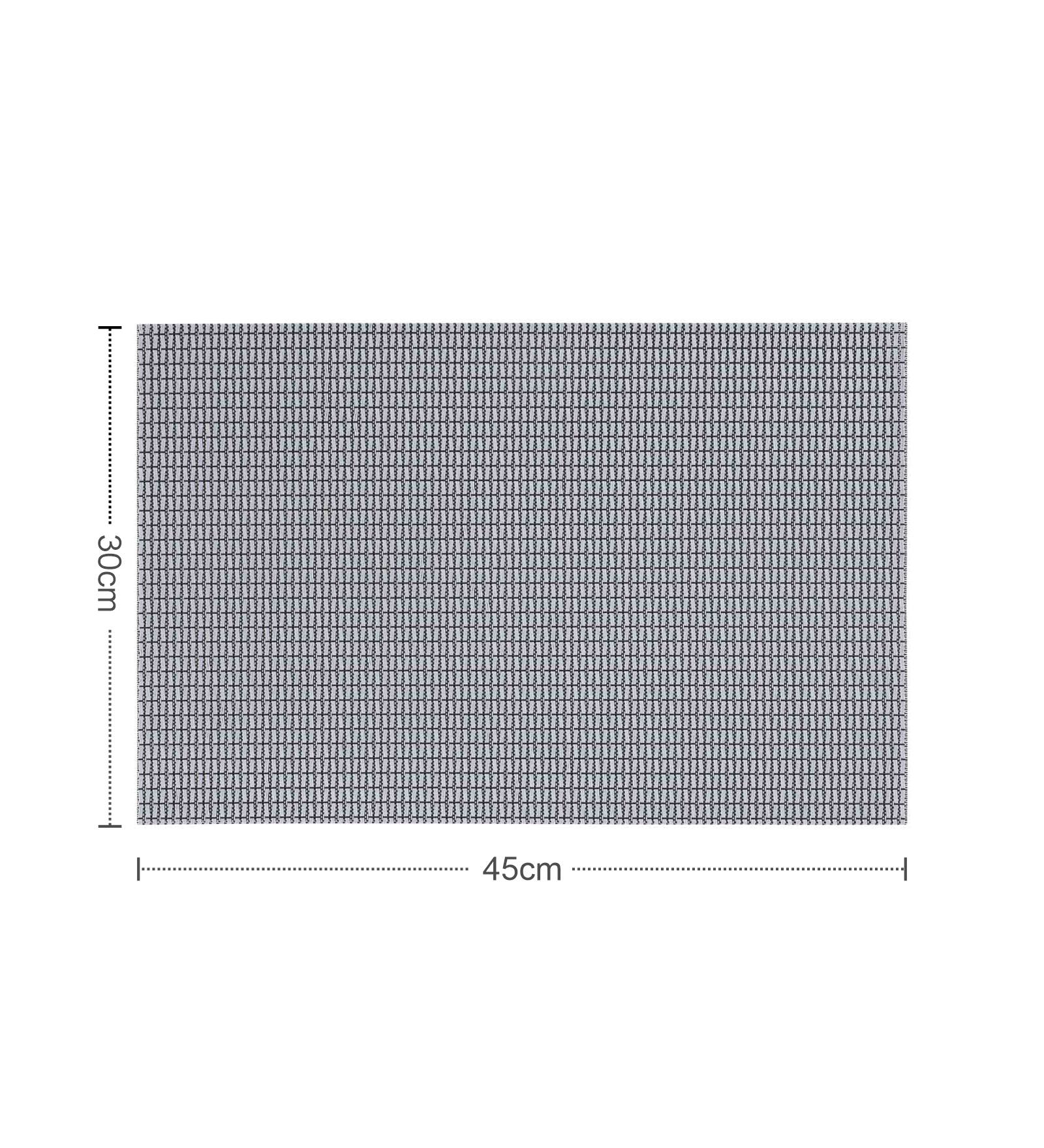 OBSESSIONS Heat Resistant and Washable Table Mat Grey