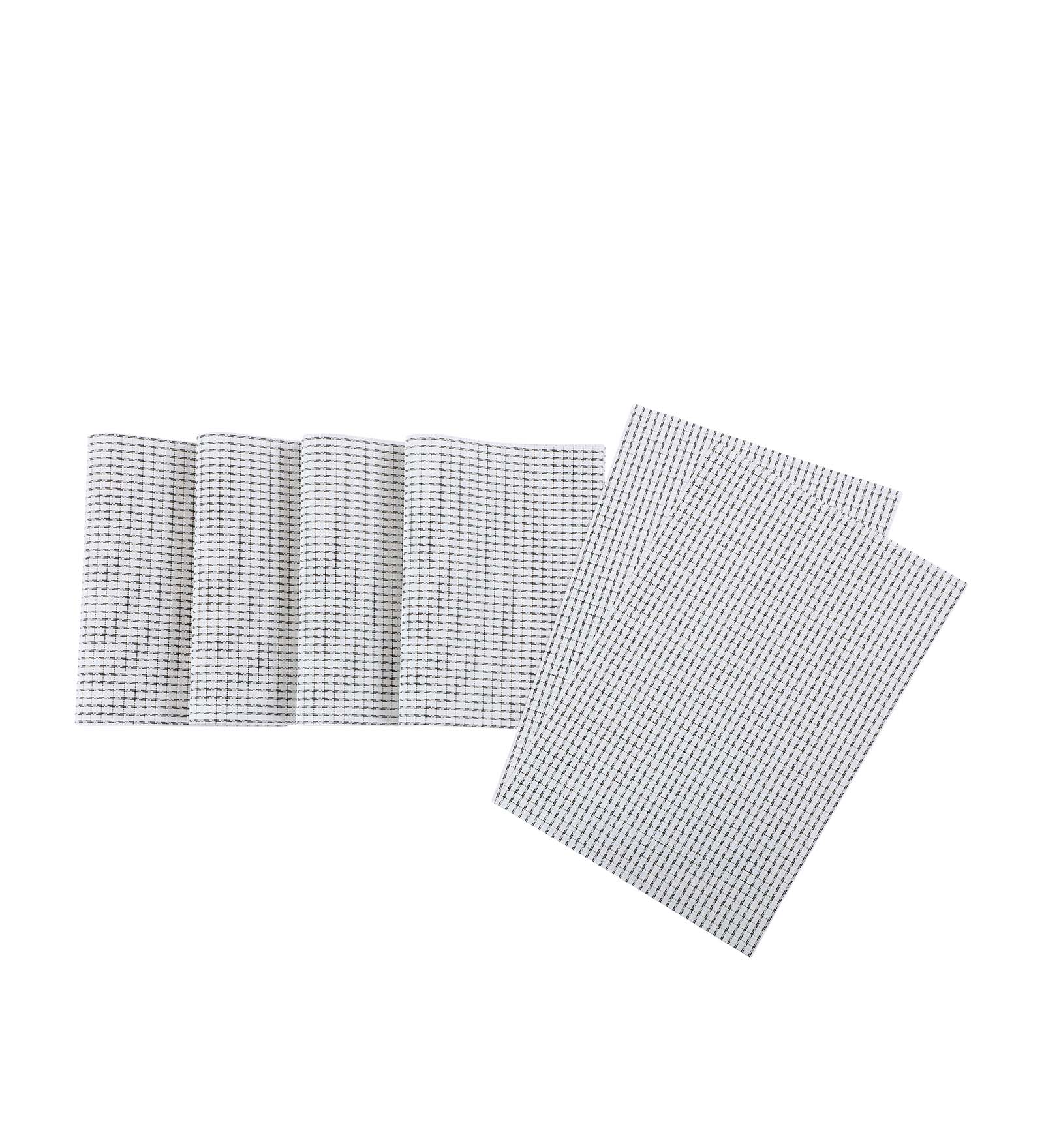 OBSESSIONS Heat Resistant and Washable Table Mat White
