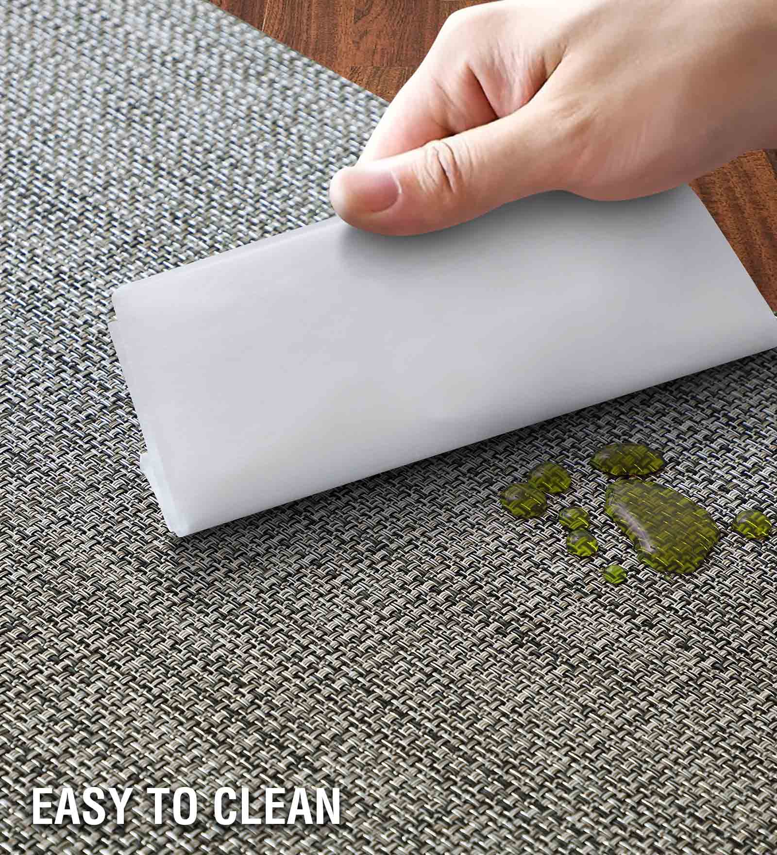 OBSESSIONS Heat Resistant and Washable Table Mat Gold