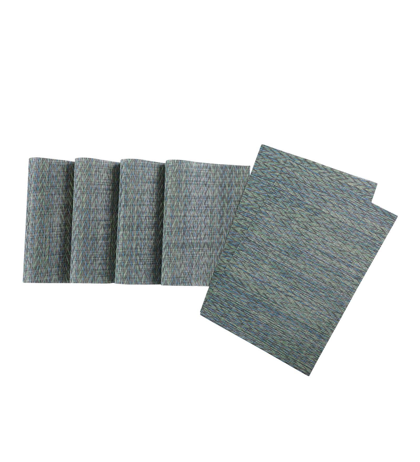 OBSESSIONS Heat Resistant and Washable Table Mat Blue