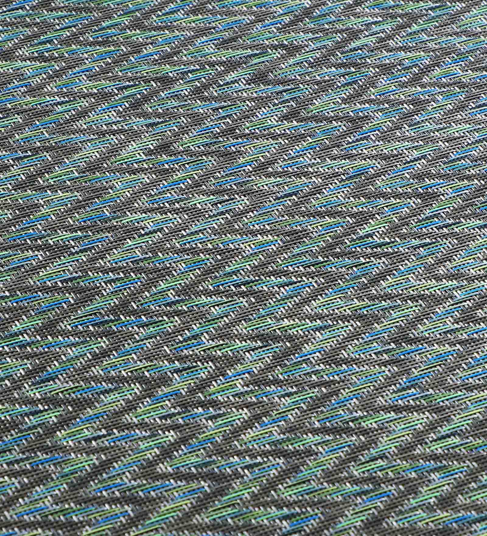 OBSESSIONS Heat Resistant and Washable Table Mat Blue