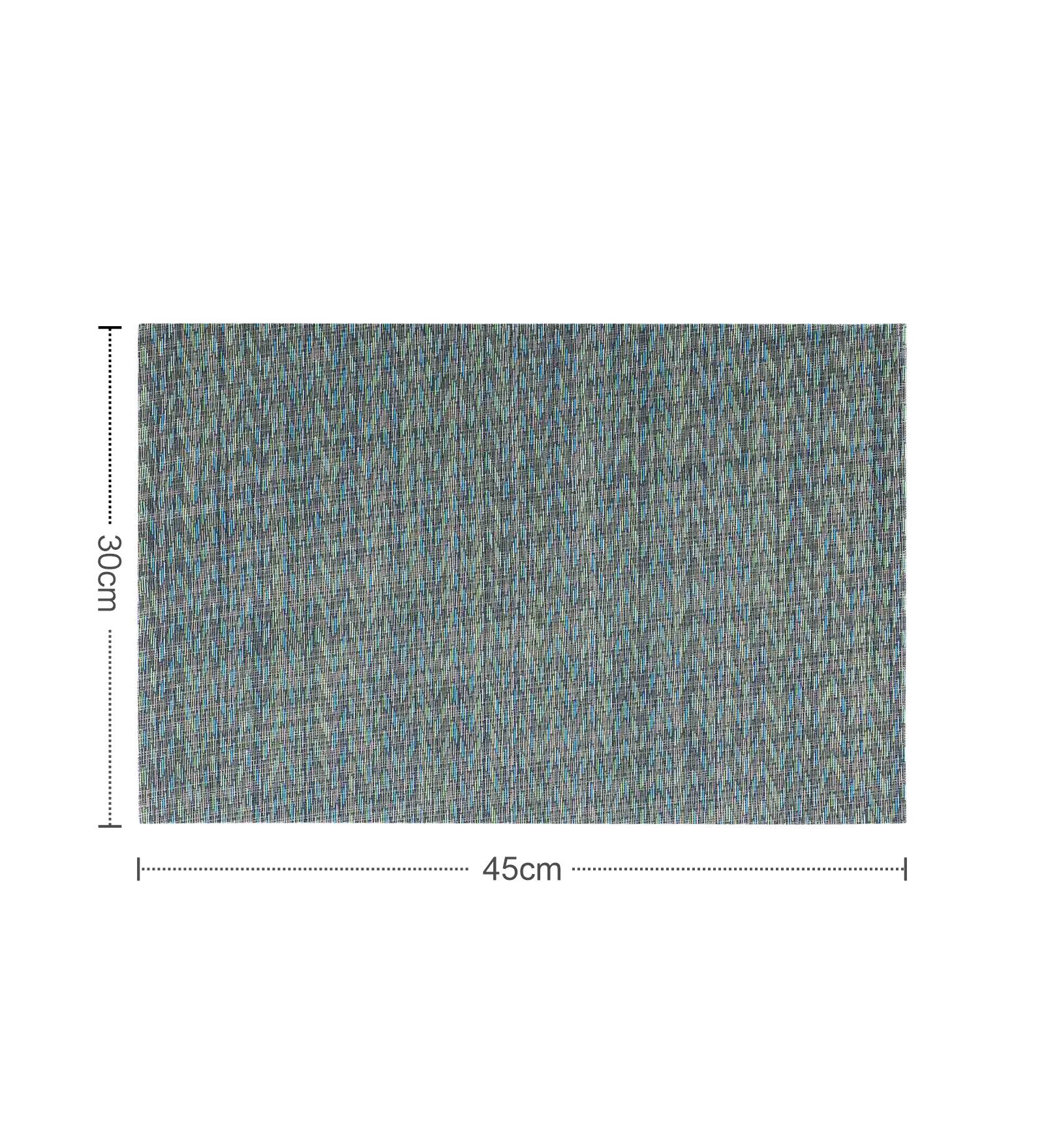 OBSESSIONS Heat Resistant and Washable Table Mat Blue