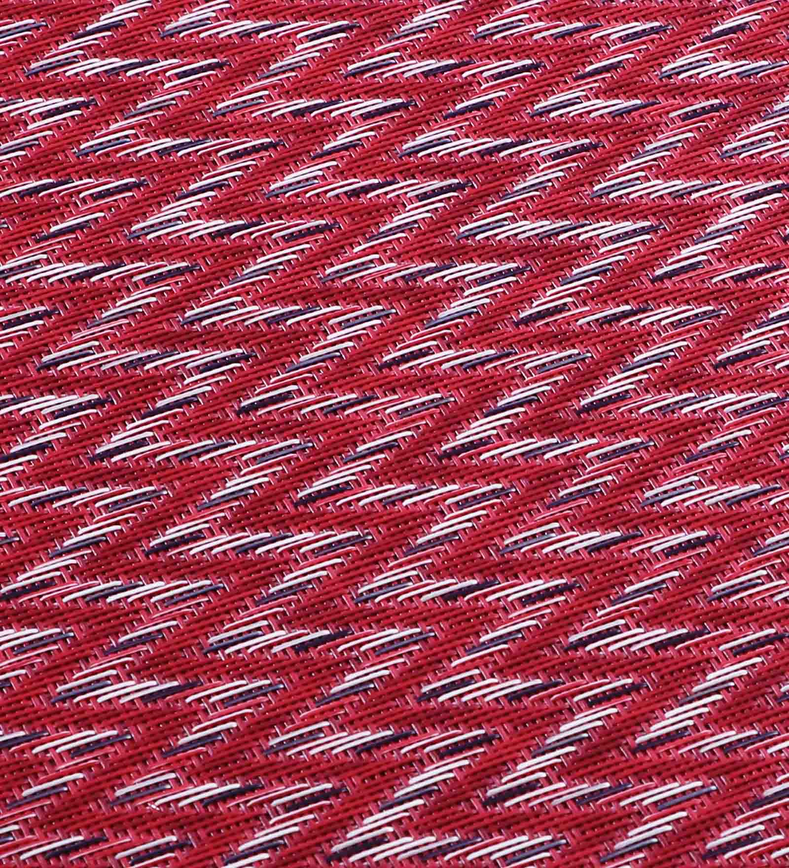 OBSESSIONS Heat Resistant and Washable Table Mat Red