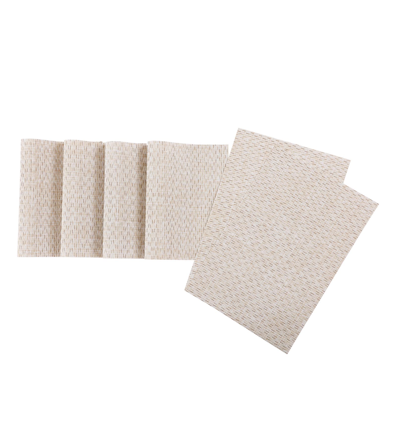 OBSESSIONS Heat Resistant and Washable Table Mat Beige