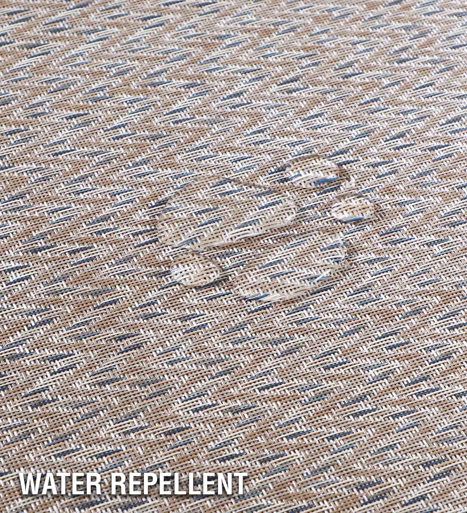 OBSESSIONS Heat Resistant and Washable Table Mat Brown
