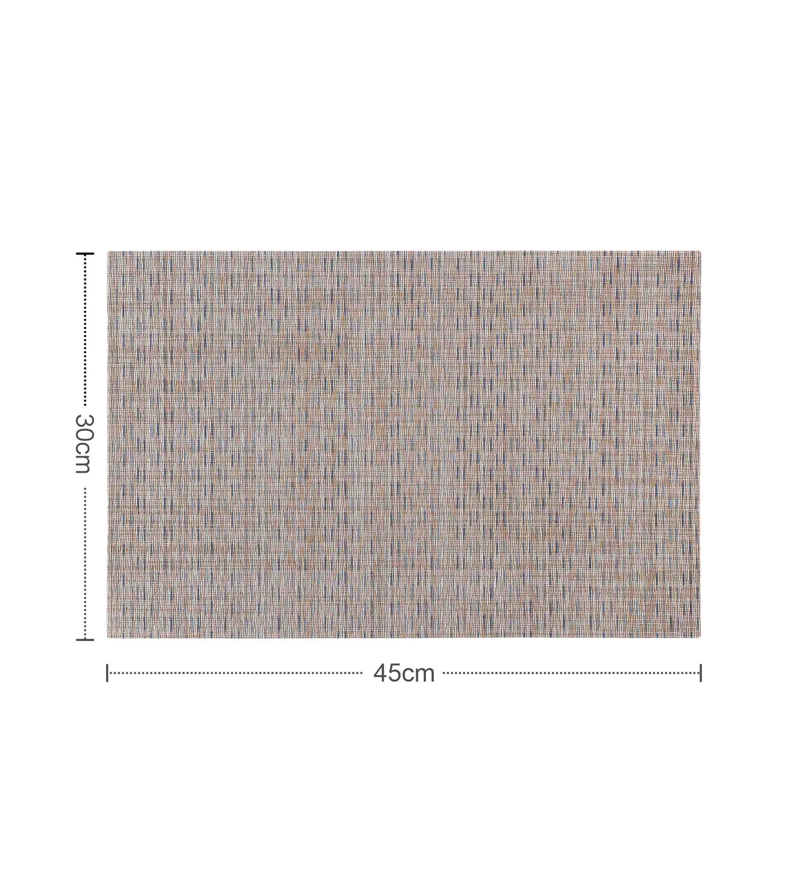 OBSESSIONS Heat Resistant and Washable Table Mat Brown