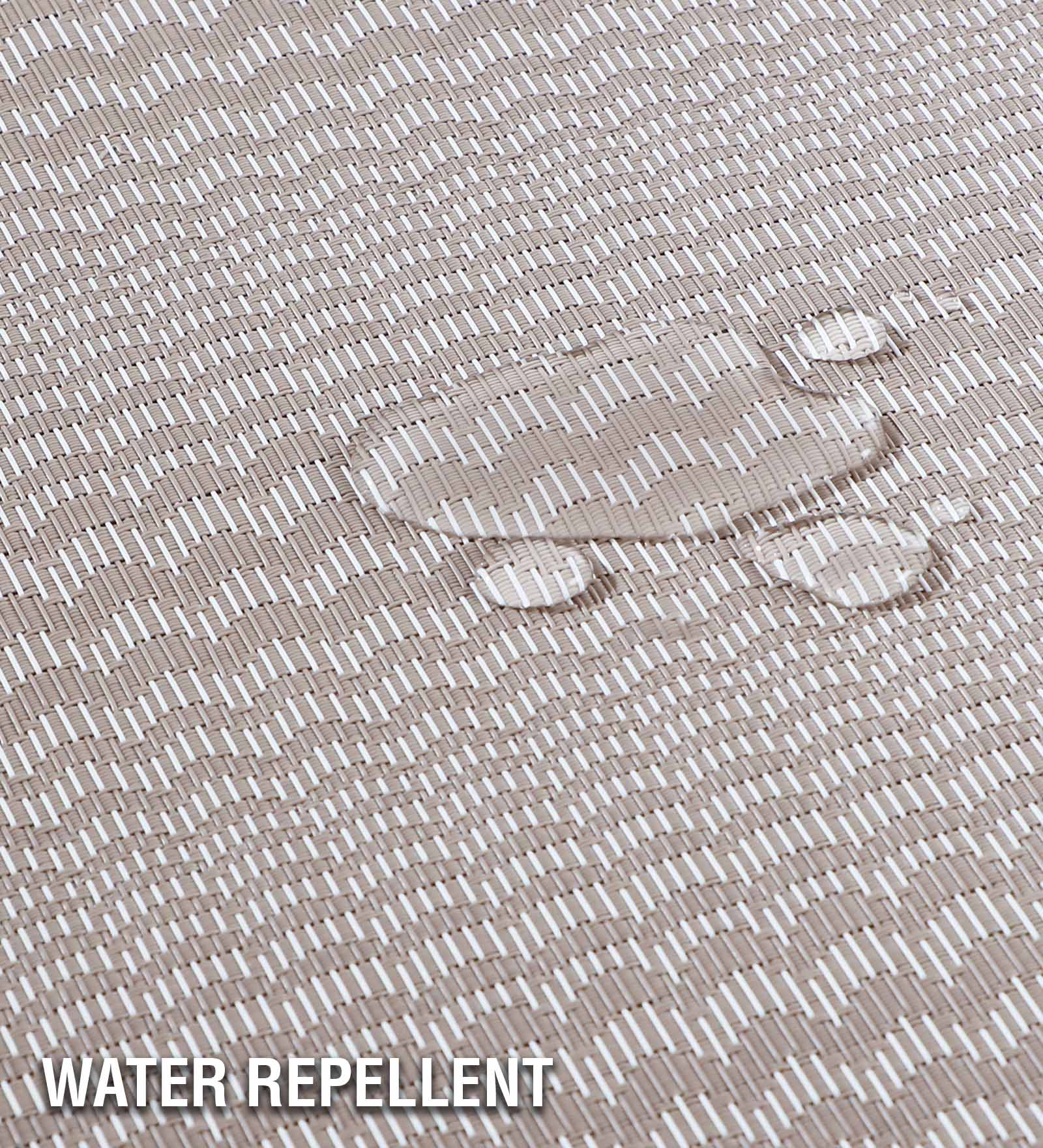 OBSESSIONS Heat Resistant and Washable Table Mat Beige