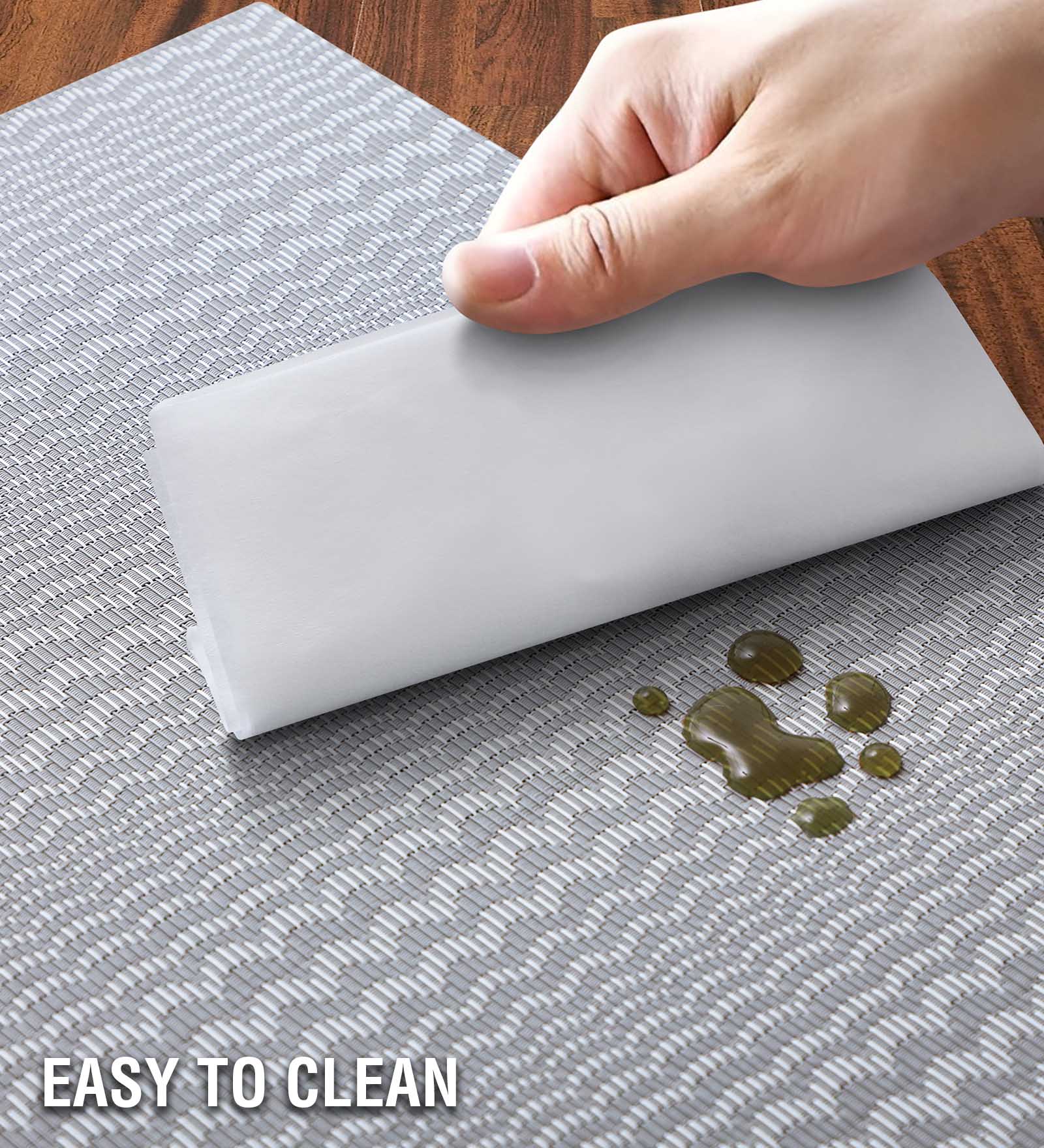 OBSESSIONS Heat Resistant and Washable Table Mat Brown