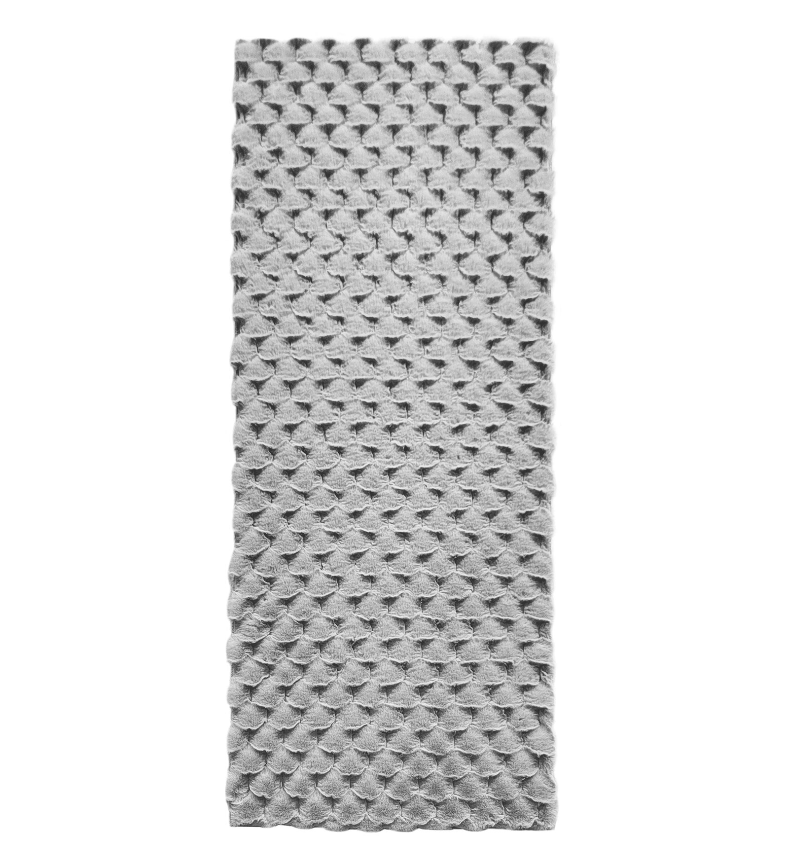 Muffin Solid Bedside Runner Silver