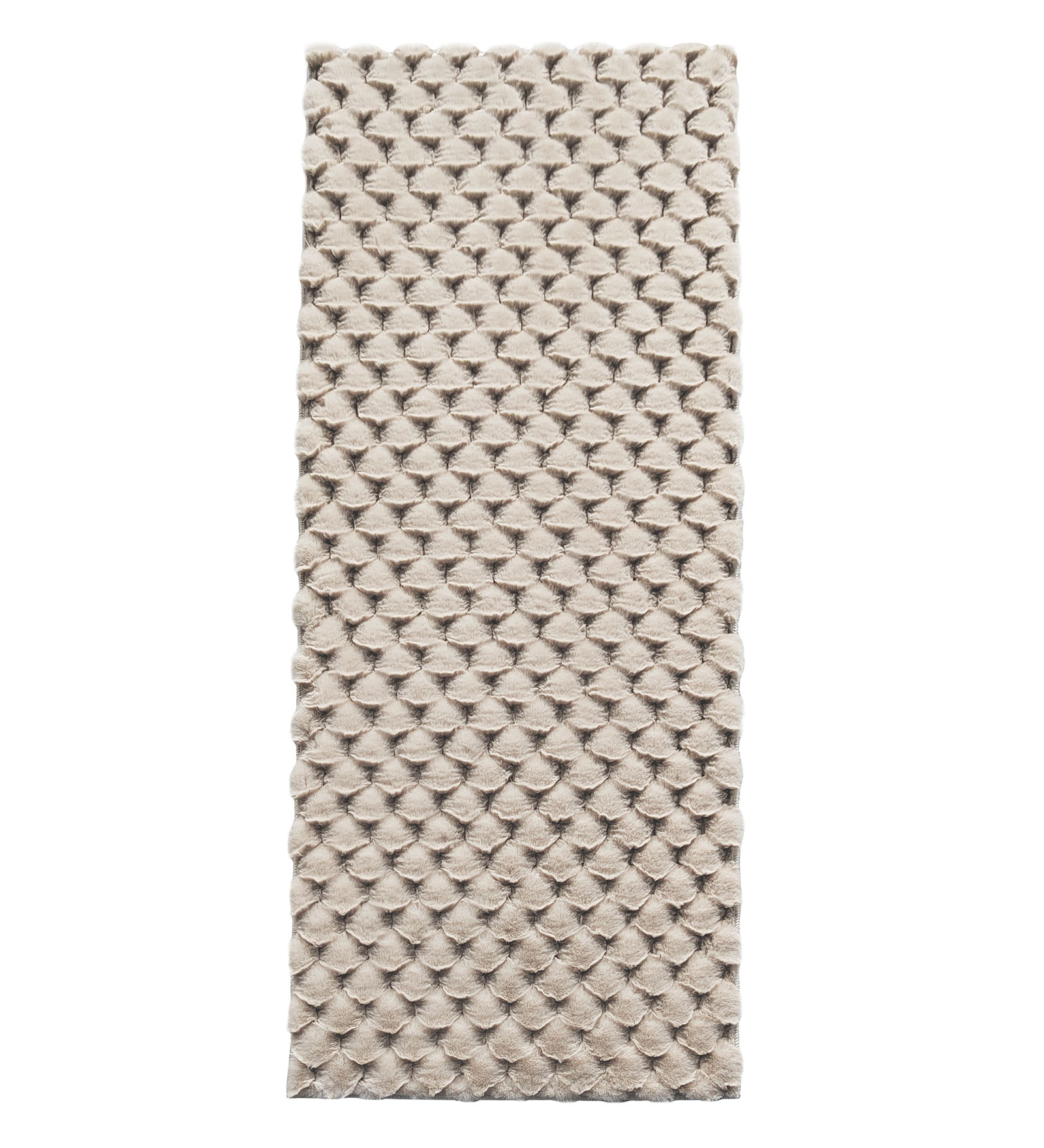 Muffin Solid Bedside Runner Light Beige