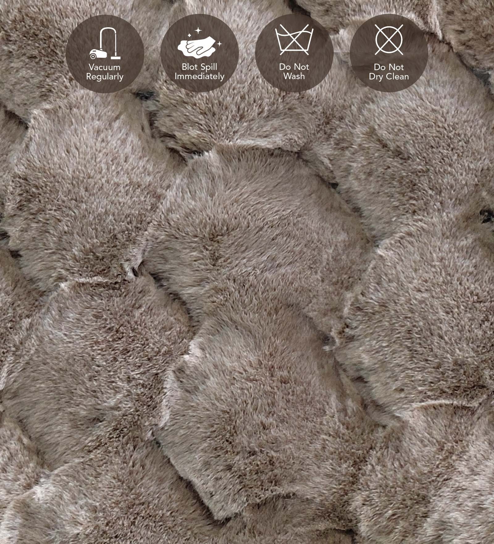 Muffin Solid Machine Made Carpet D Beige