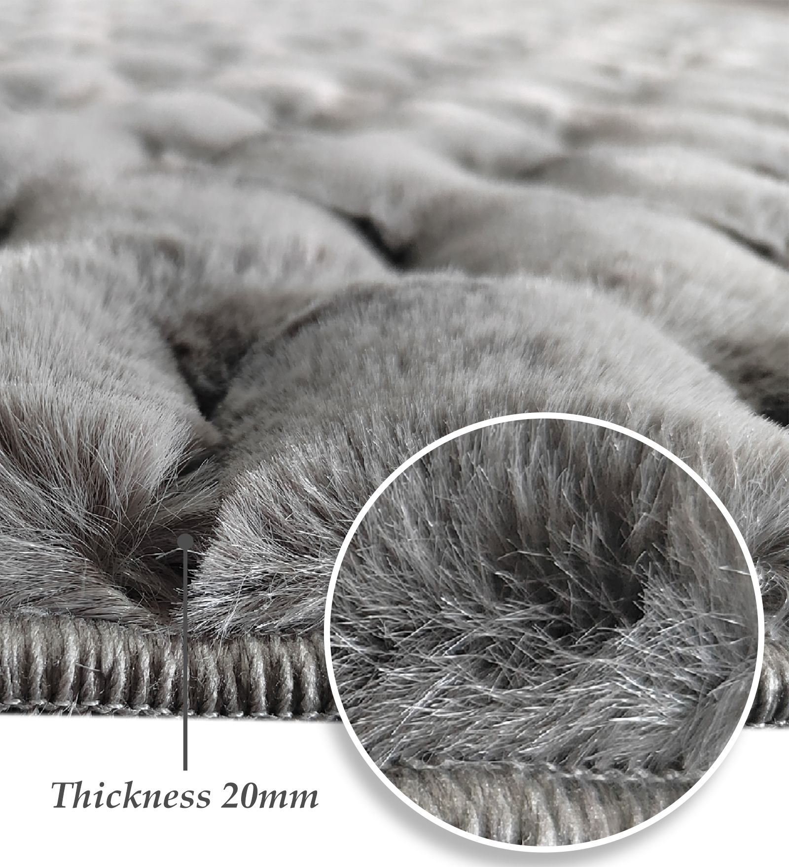 Muffin Solid Machine Made Carpet Charcoal