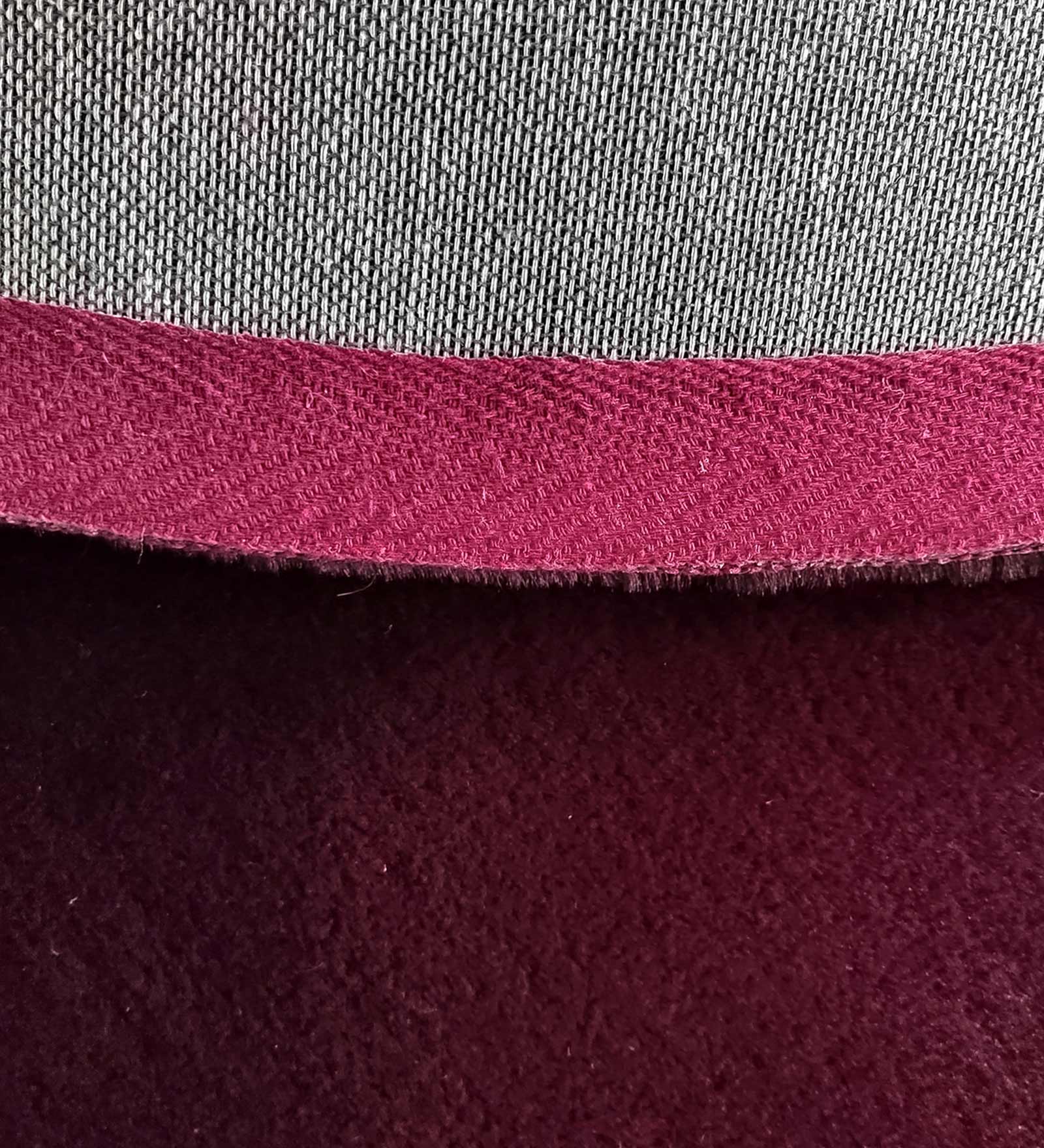 New Oslo Rabit Fur Carpet Wine