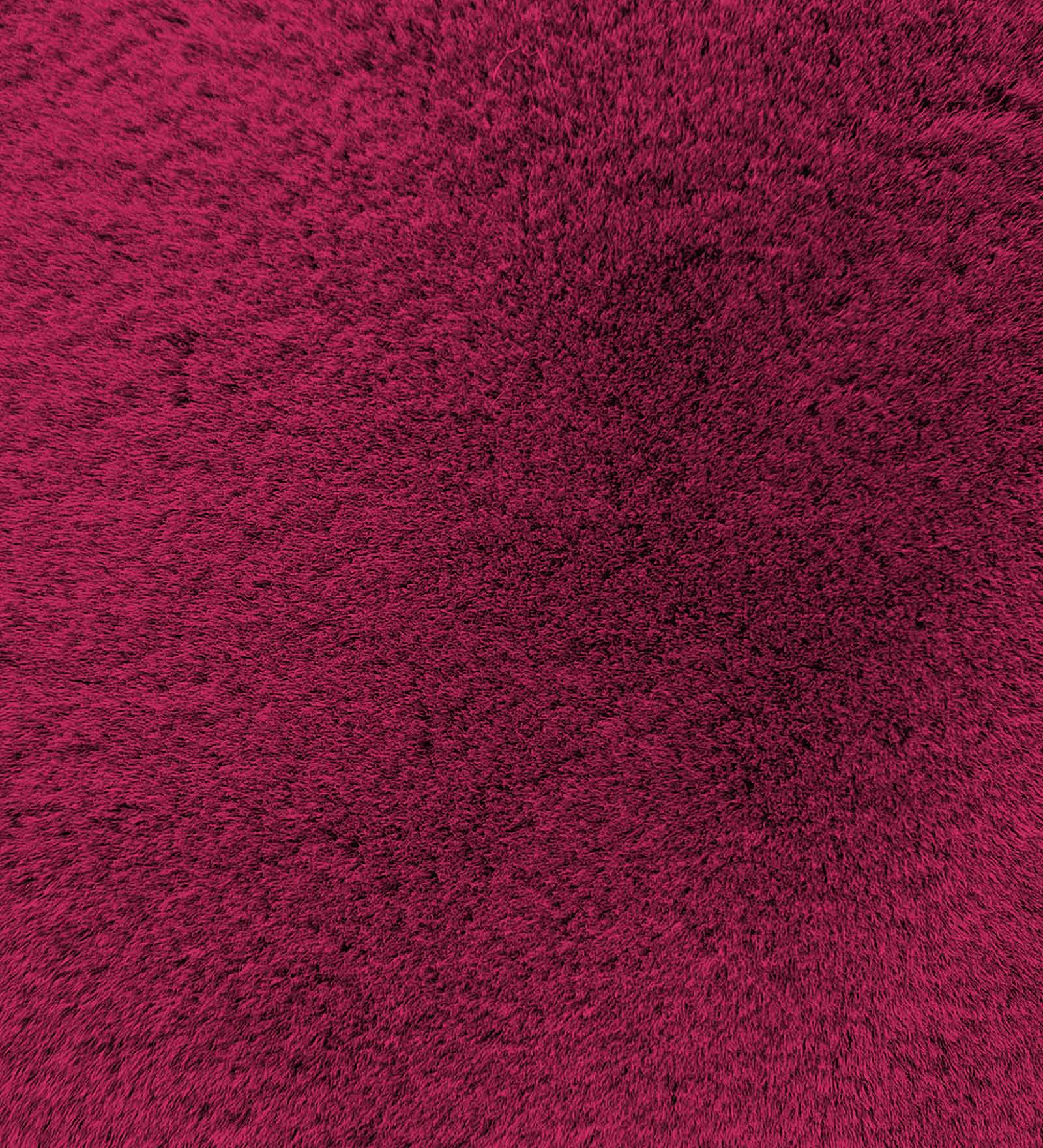 New Oslo Rabit Fur Carpet Wine