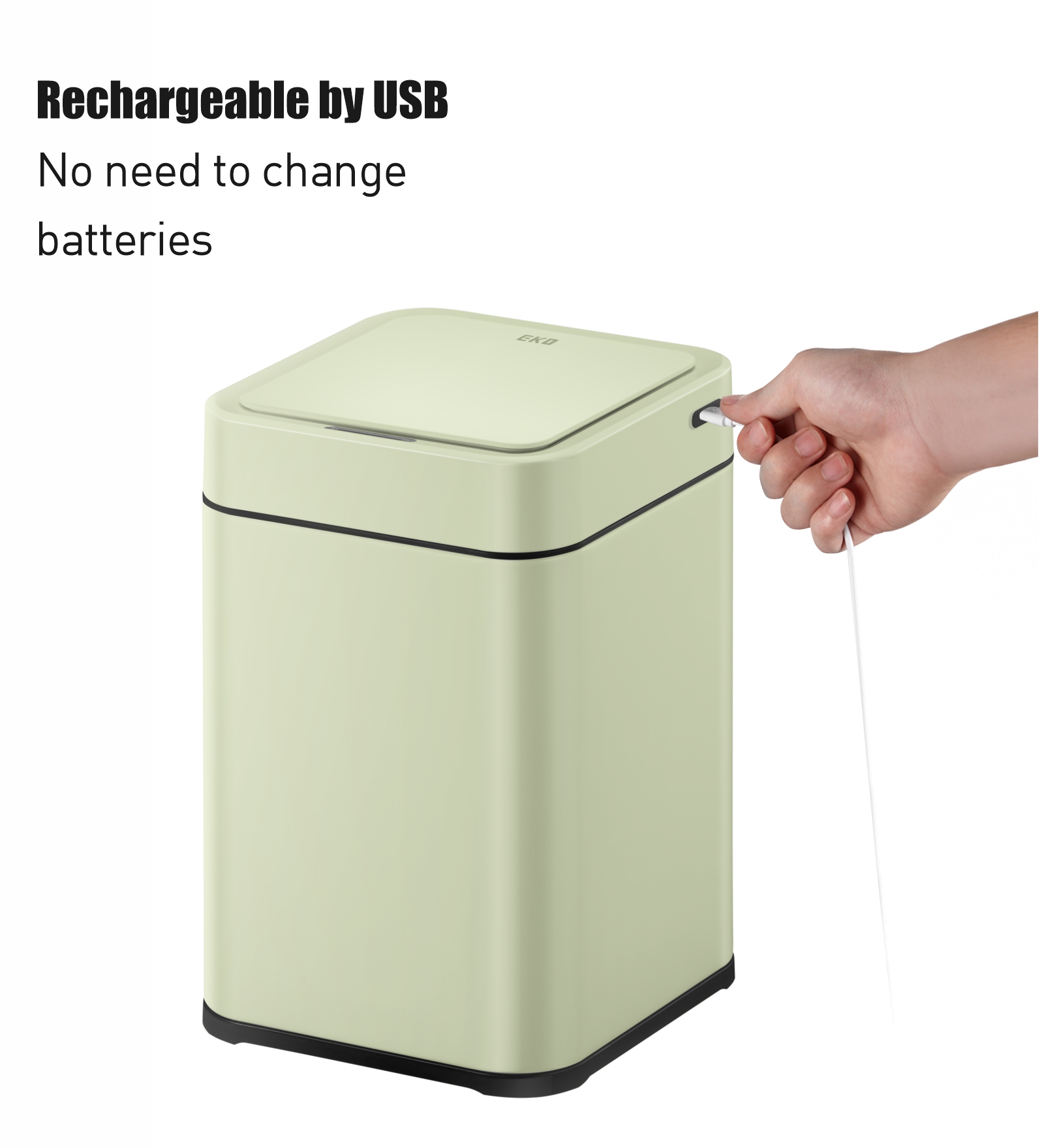 Eko 9208R Echo Rechargeable Sensor Bin Green
