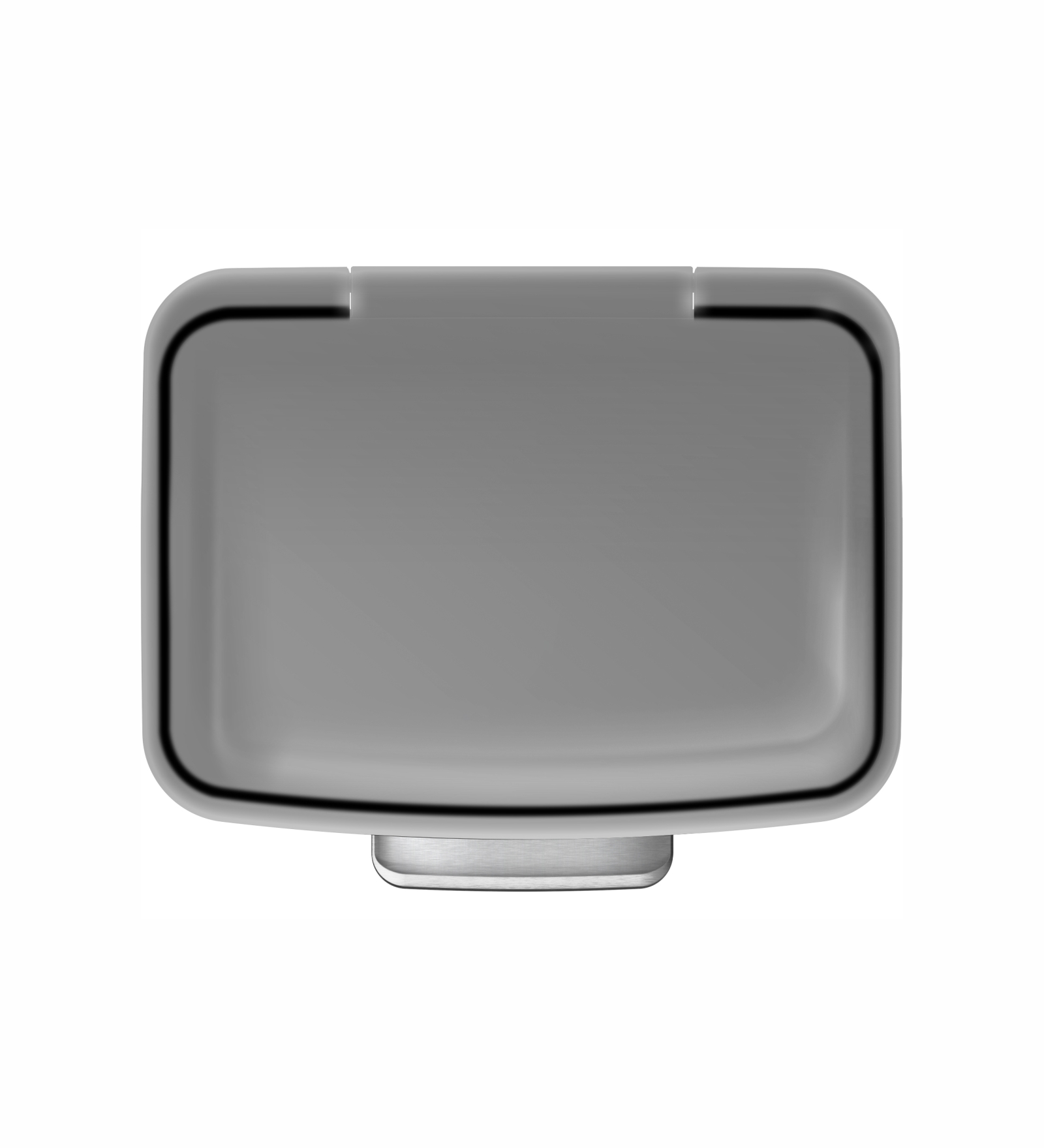 Eko 6388 Hana Fingerprint Resistant Plastic Bin Grey