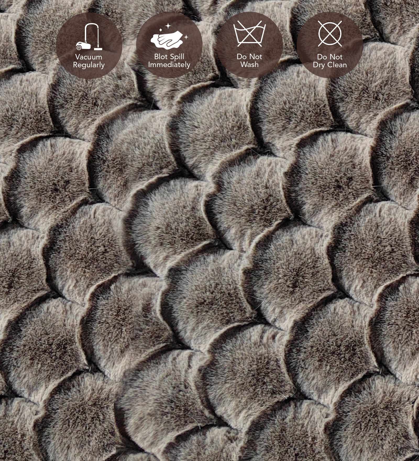 Muffin Solid Machine Made Carpet Mouse