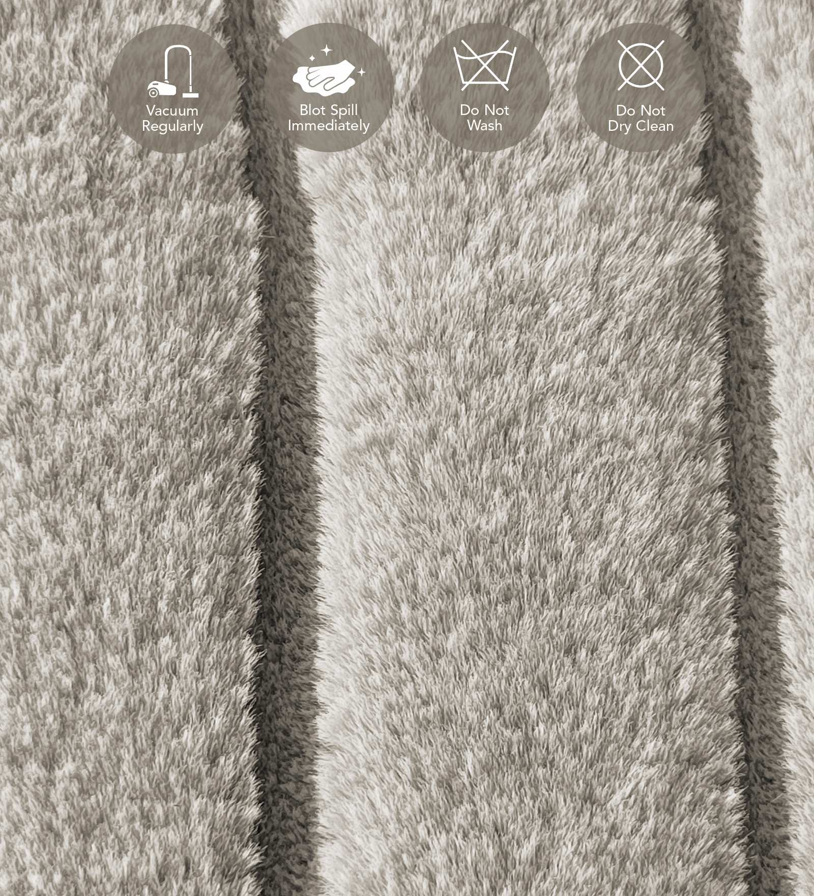 Beaver Abstract Machine Made Carpet Stone