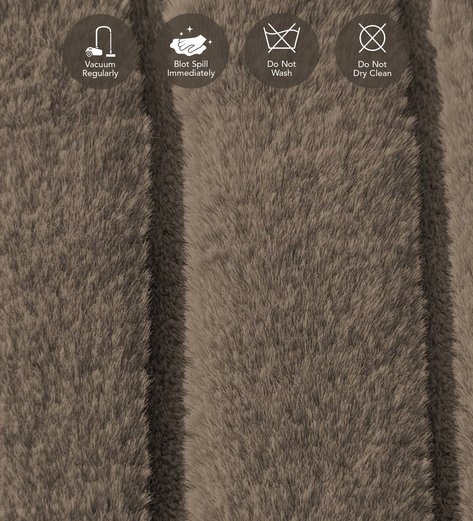 Beaver Abstract Machine Made Carpet Brown