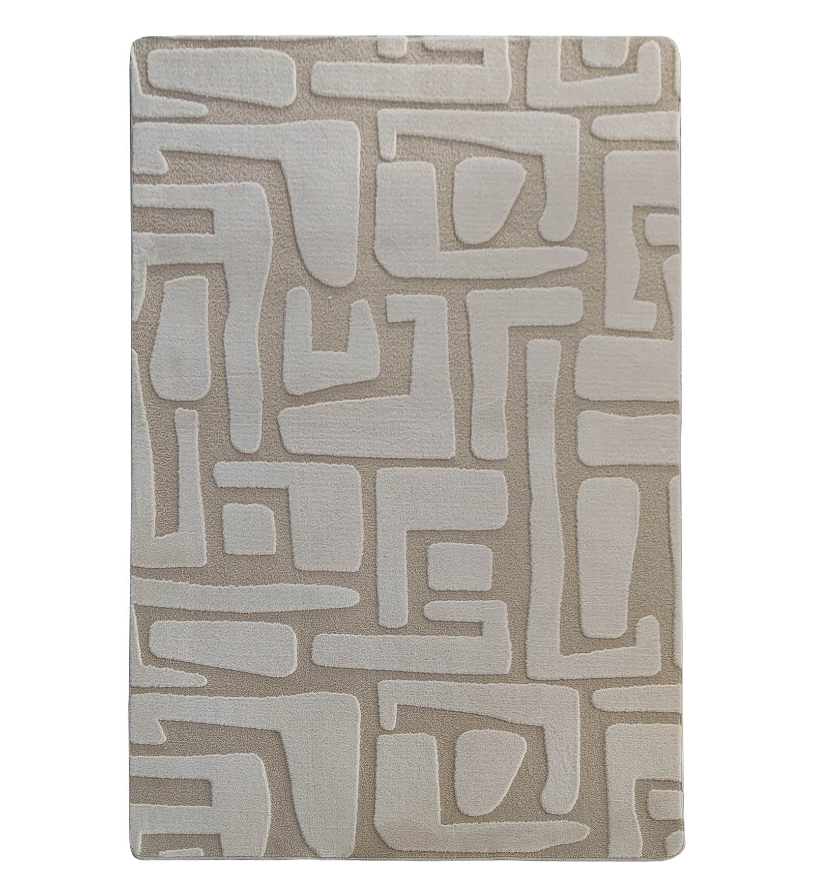 Chinchilla Solid Machine Made Carpet Beige