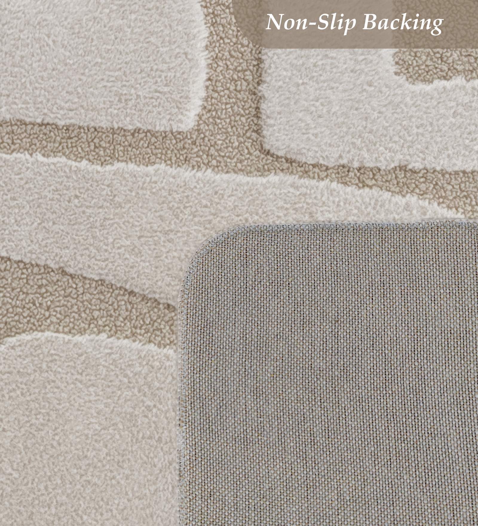 Chinchilla Solid Machine Made Carpet Beige