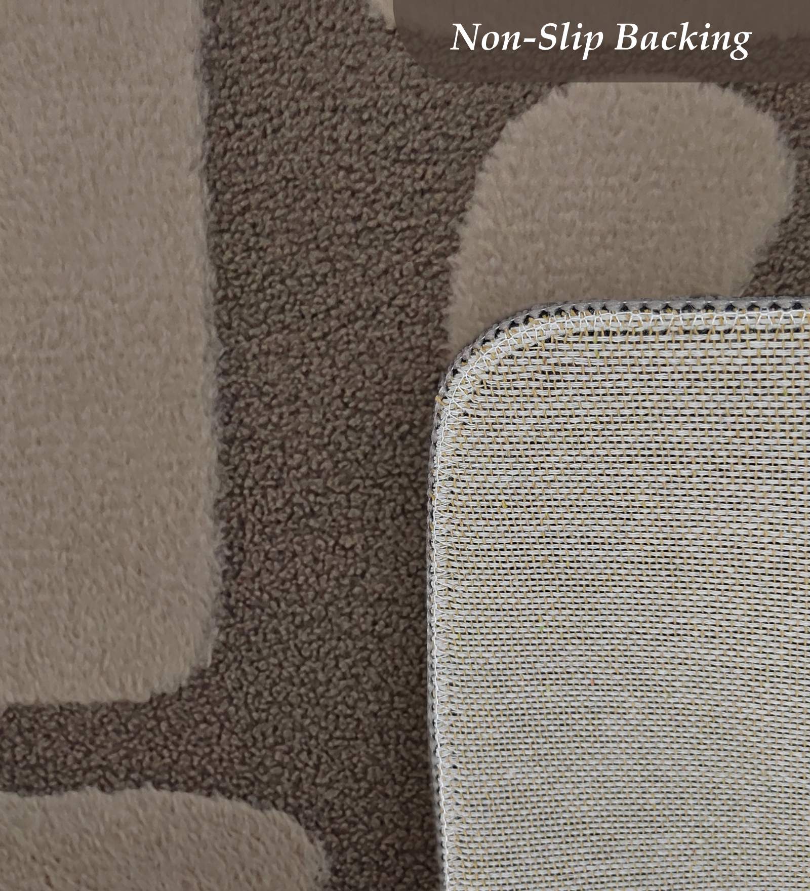 Chinchilla Solid Machine Made Carpet Brown