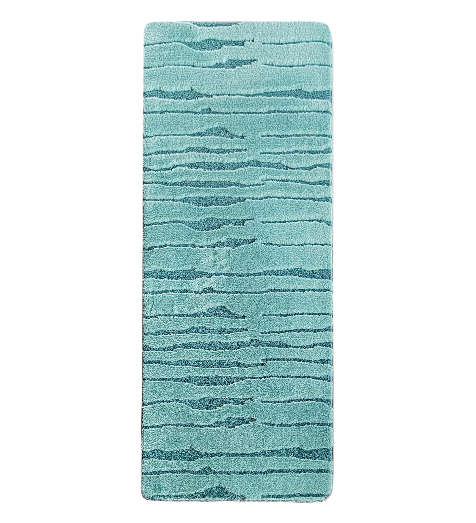 Lynx Solid Bedside Runner Teal