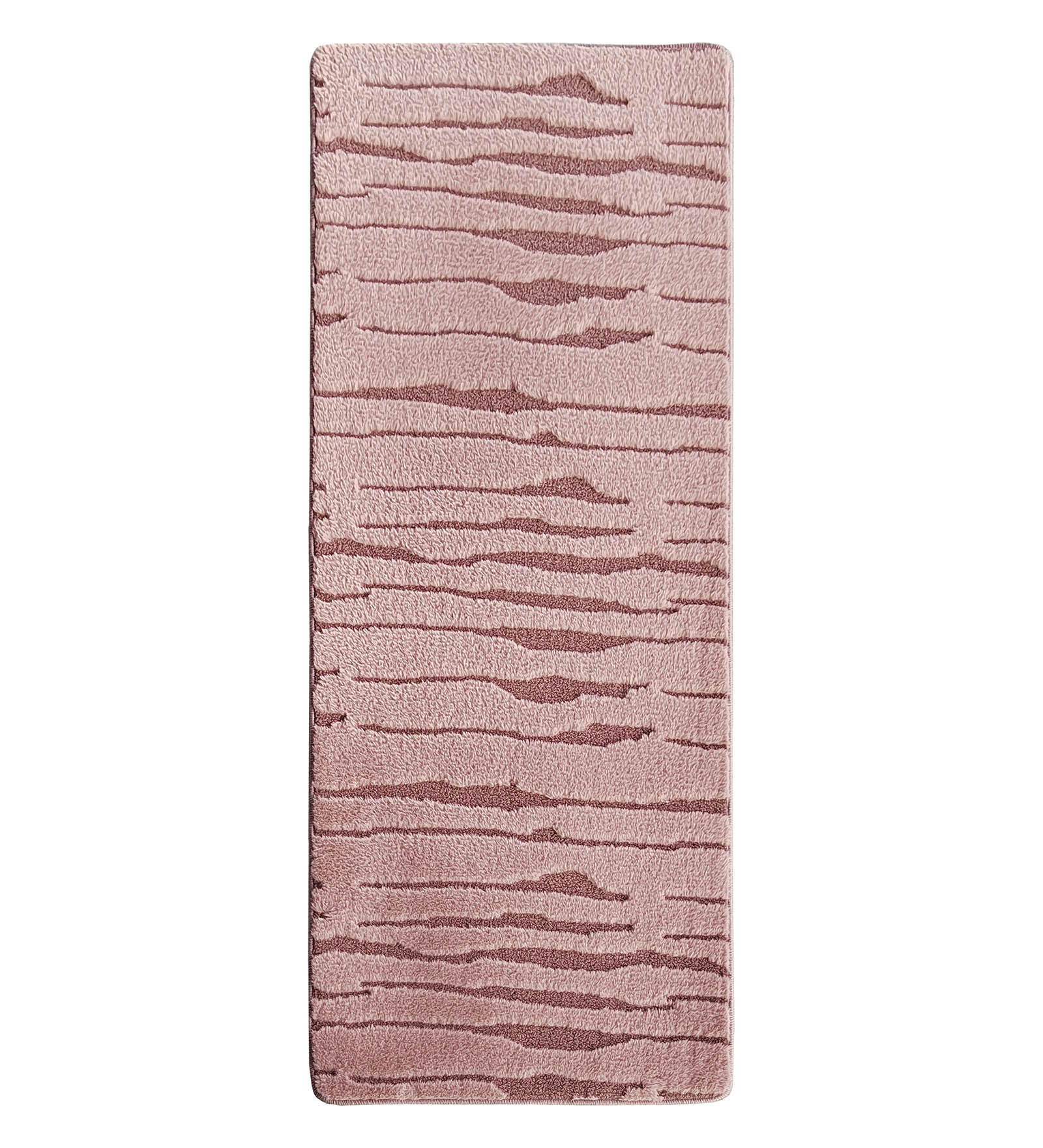 Lynx Solid Bedside Runner Blush