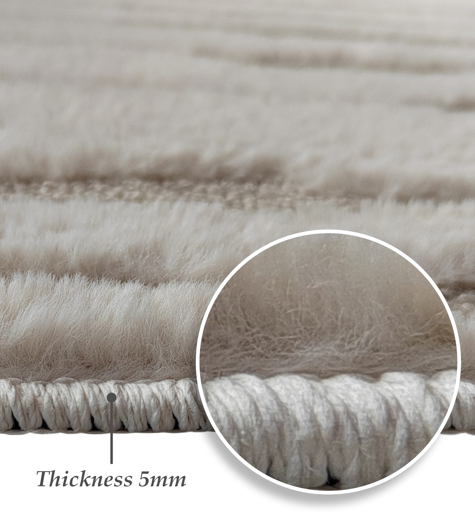 Lynx Solid Machine Made Carpet Beige