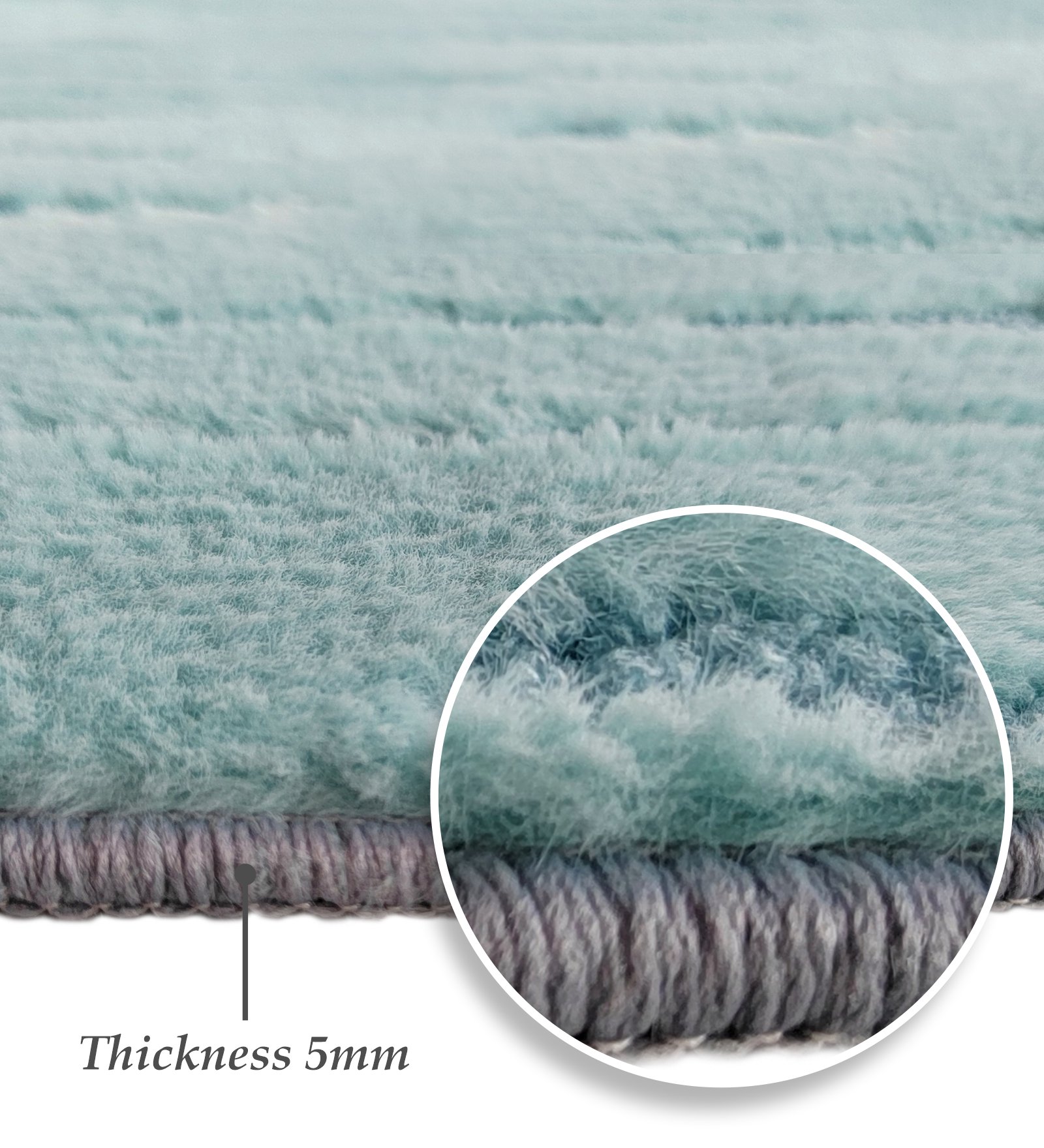 Lynx Solid Machine Made Carpet Teal