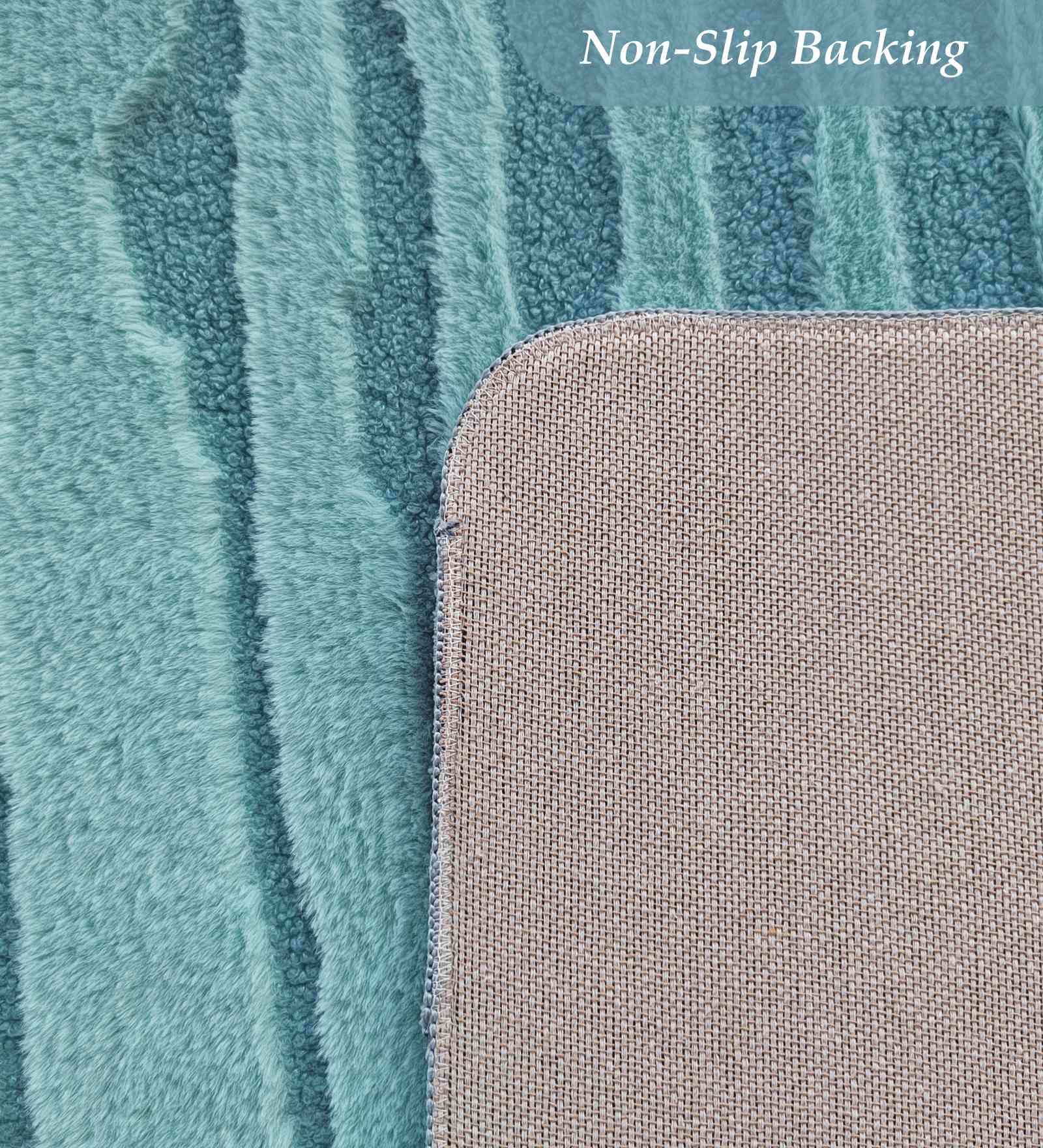 Lynx Solid Machine Made Carpet Teal