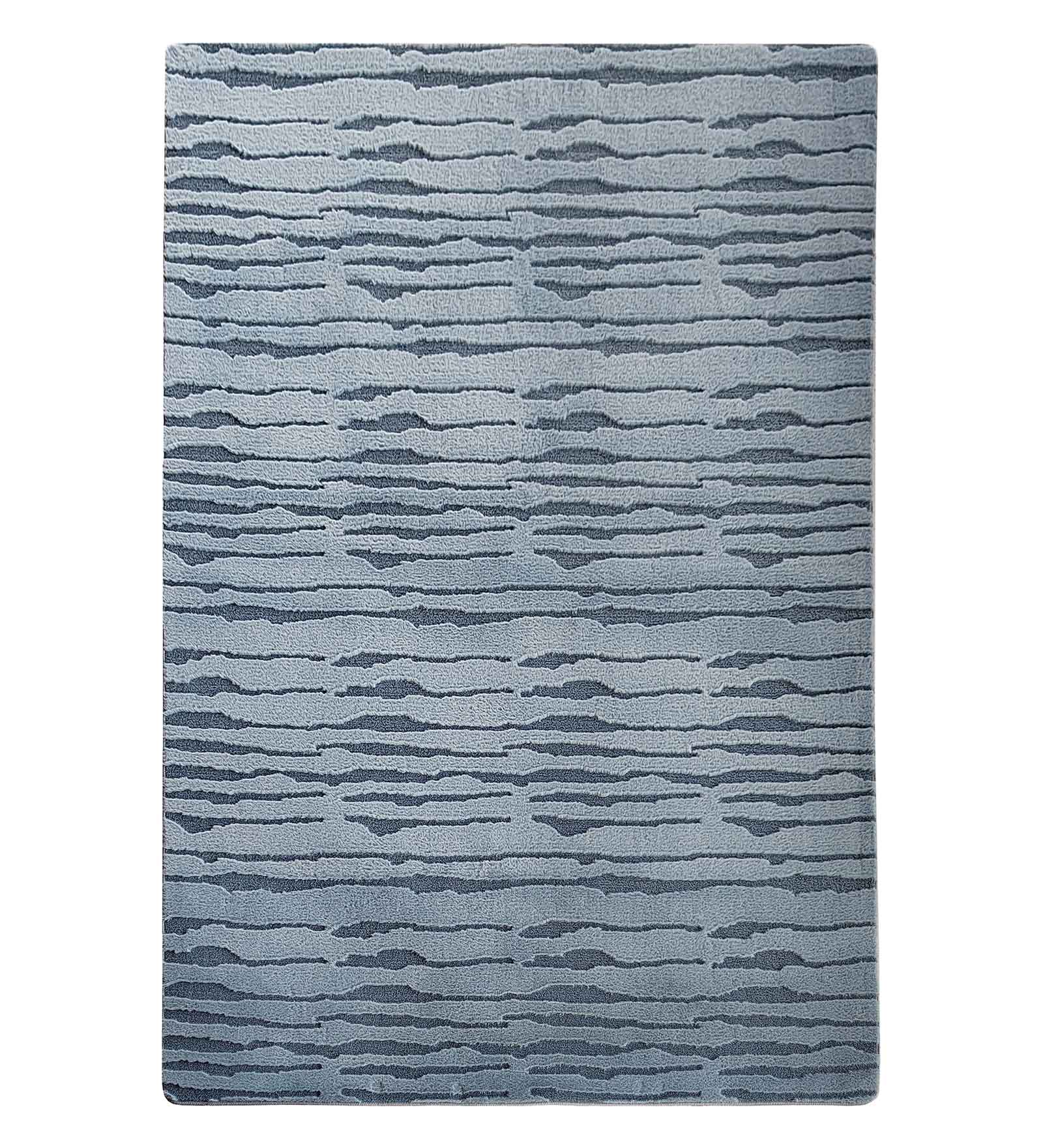 Lynx Solid Machine Made Carpet Blue