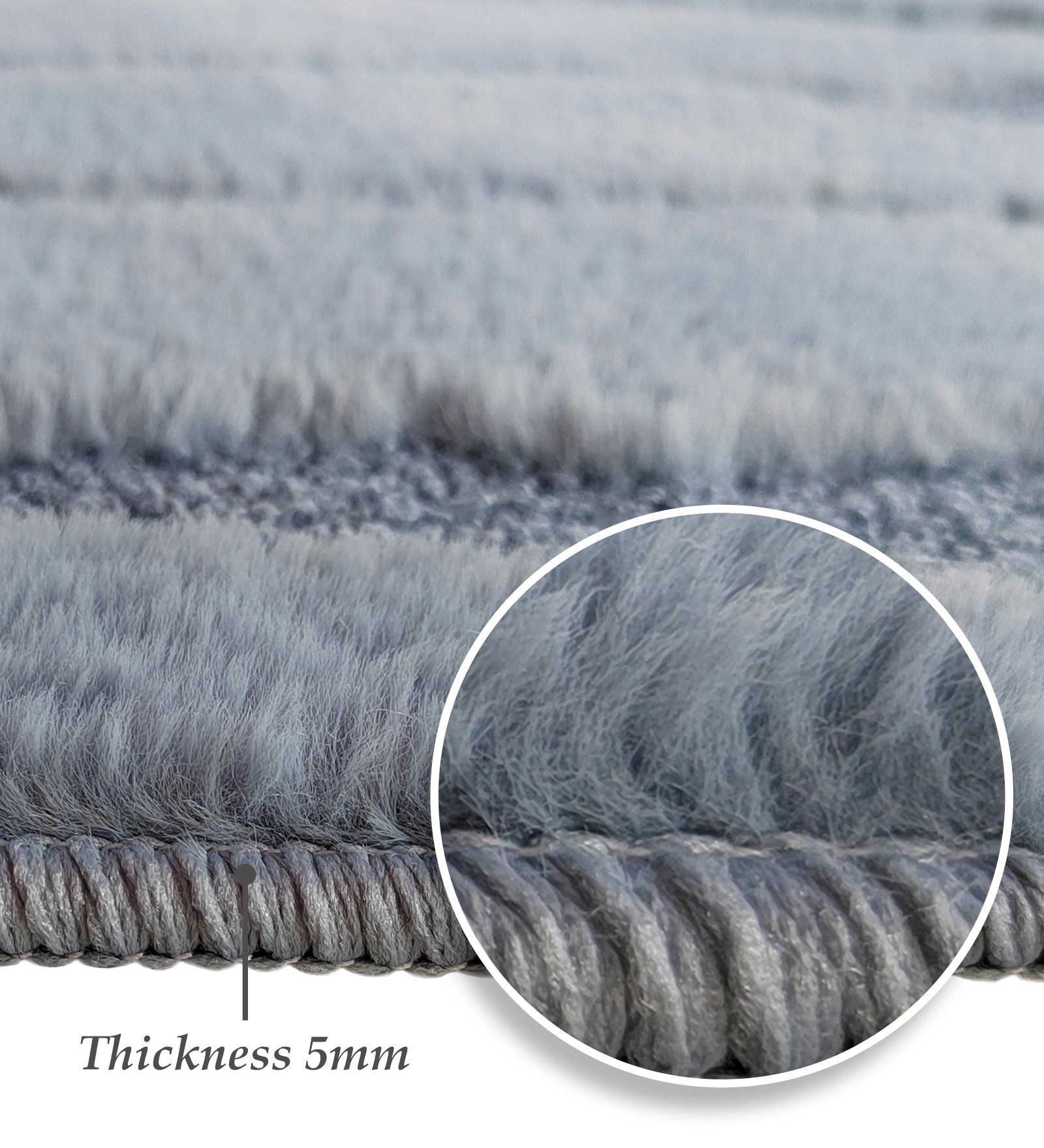 Lynx Solid Machine Made Carpet Blue