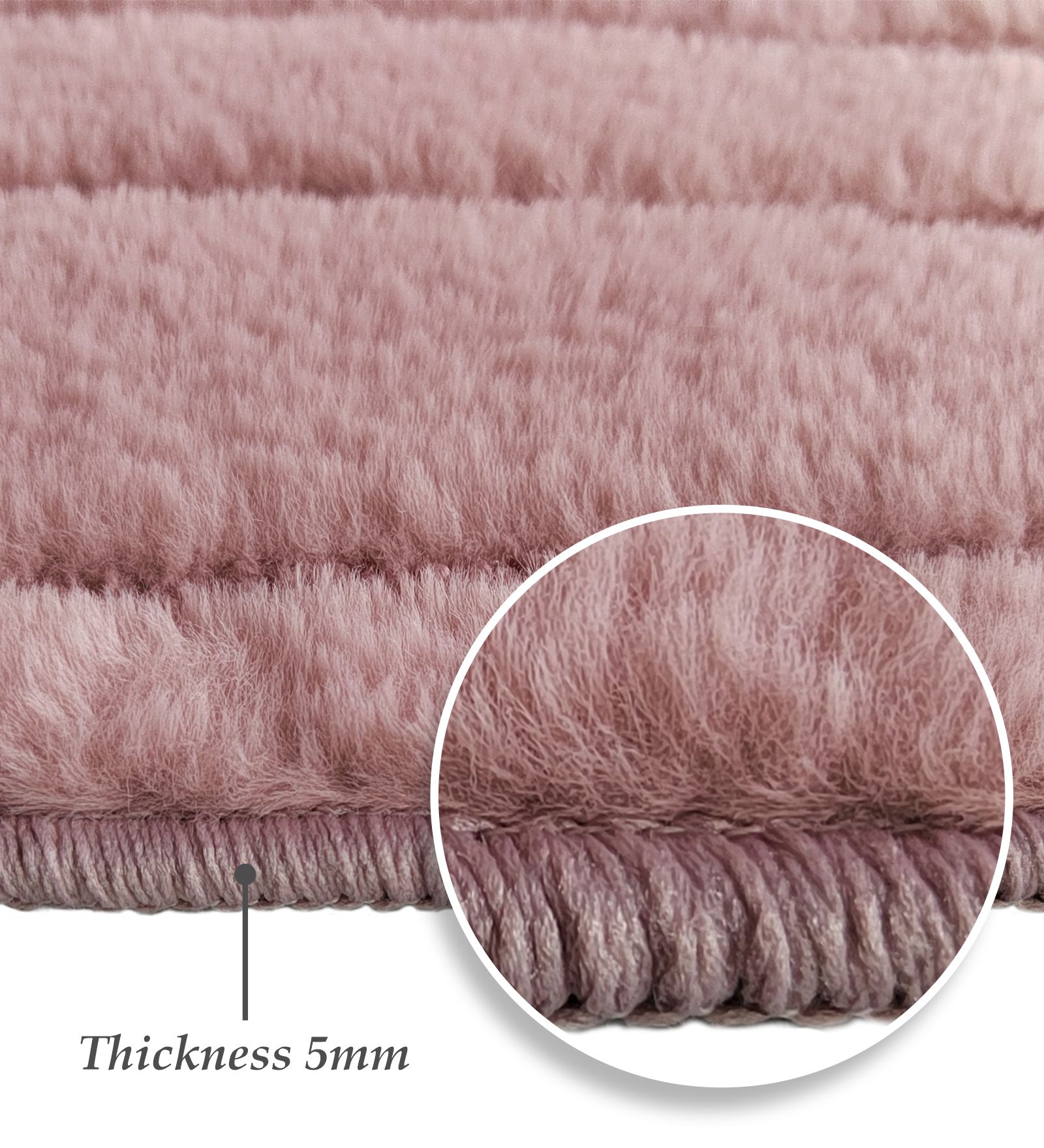 Lynx Solid Machine Made Carpet Blush