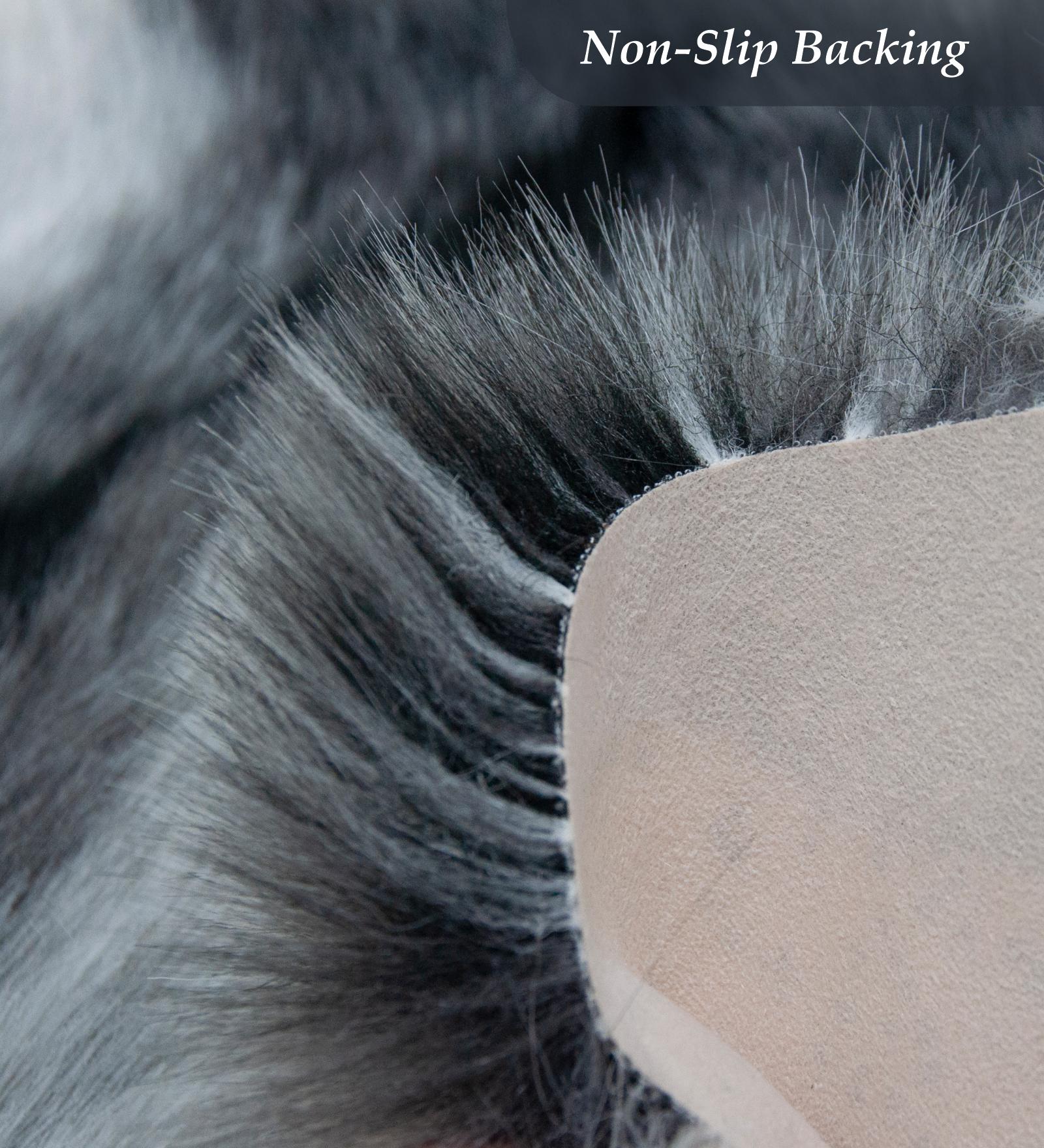 Chamois Solid Machine Made Carpet Grey