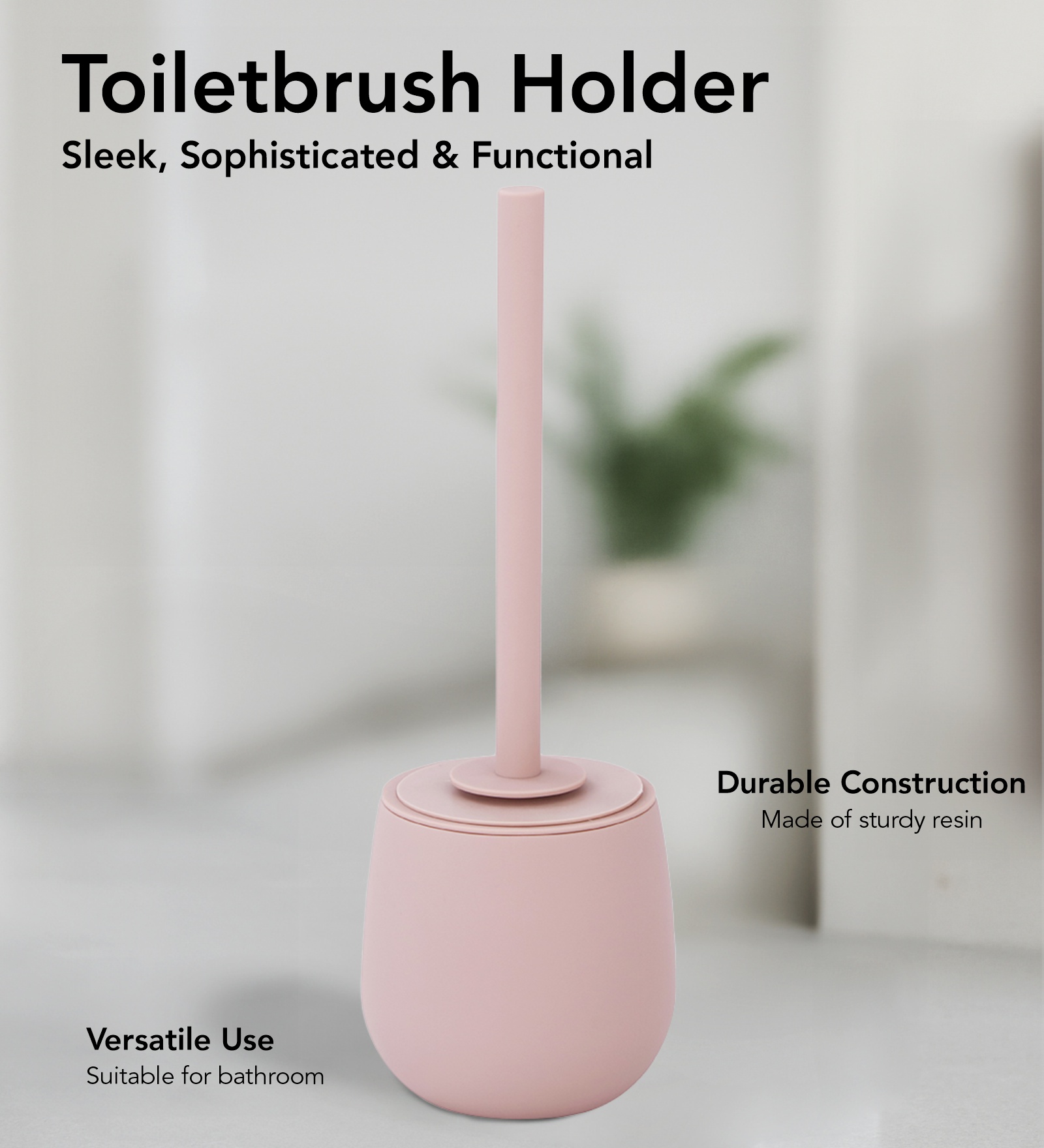 Oasis 6 Pcs PVC Bath Set Pink