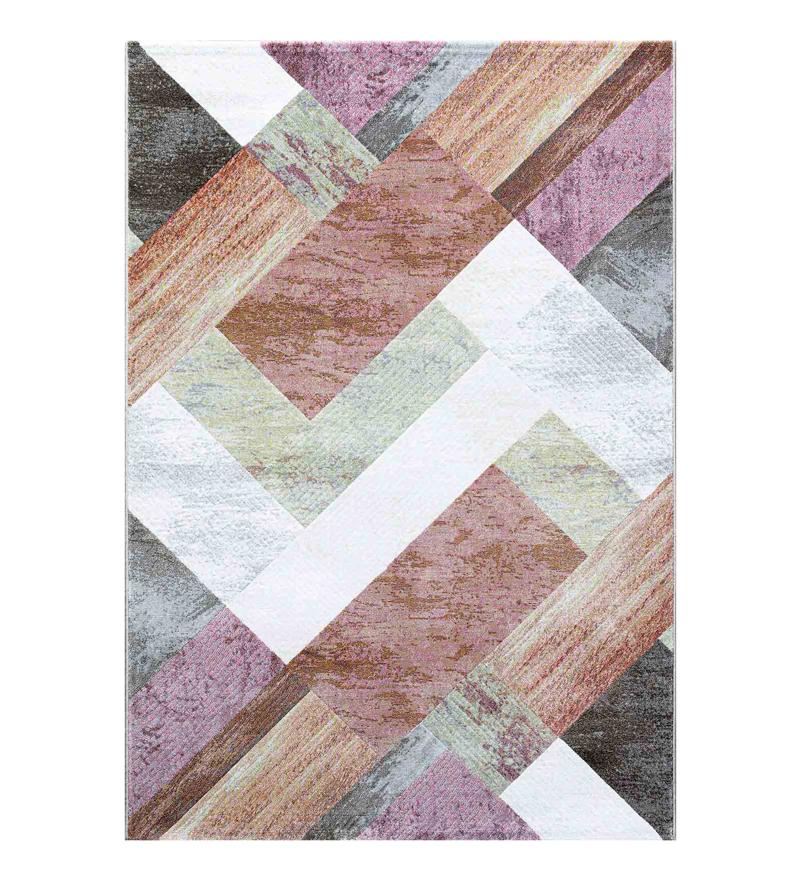 Aquarius Abstract Machine Made Carpet Multi