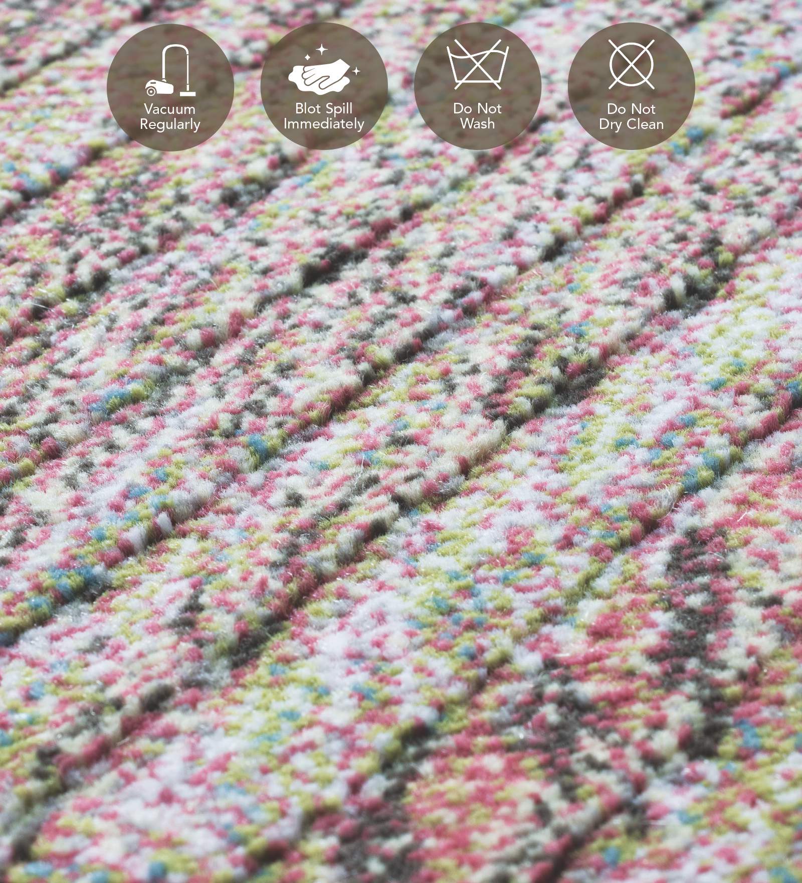 Aquarius Abstract Machine Made Carpet Multi