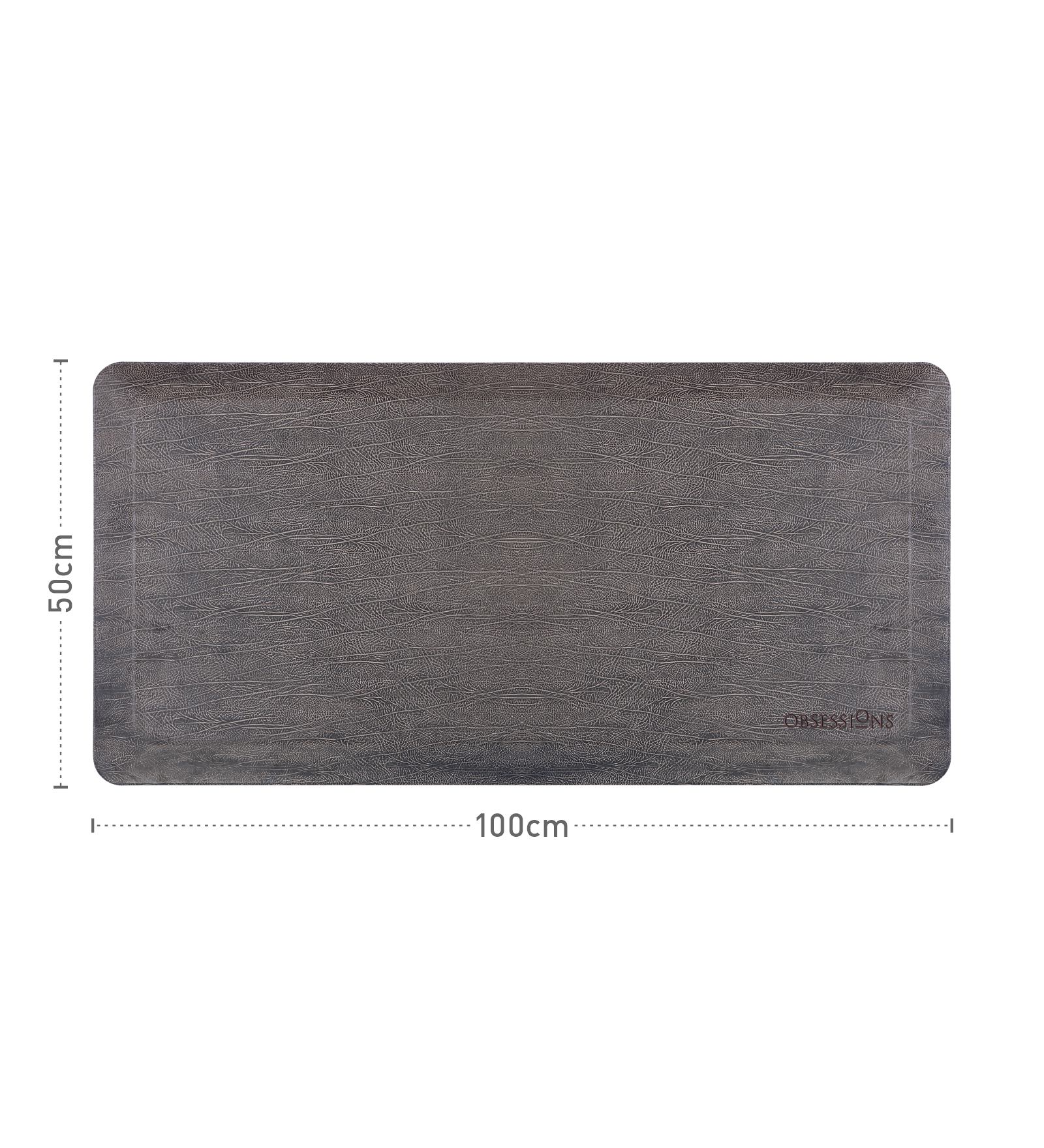 Squab Anti-skid Kitchen Floor Mat Brown