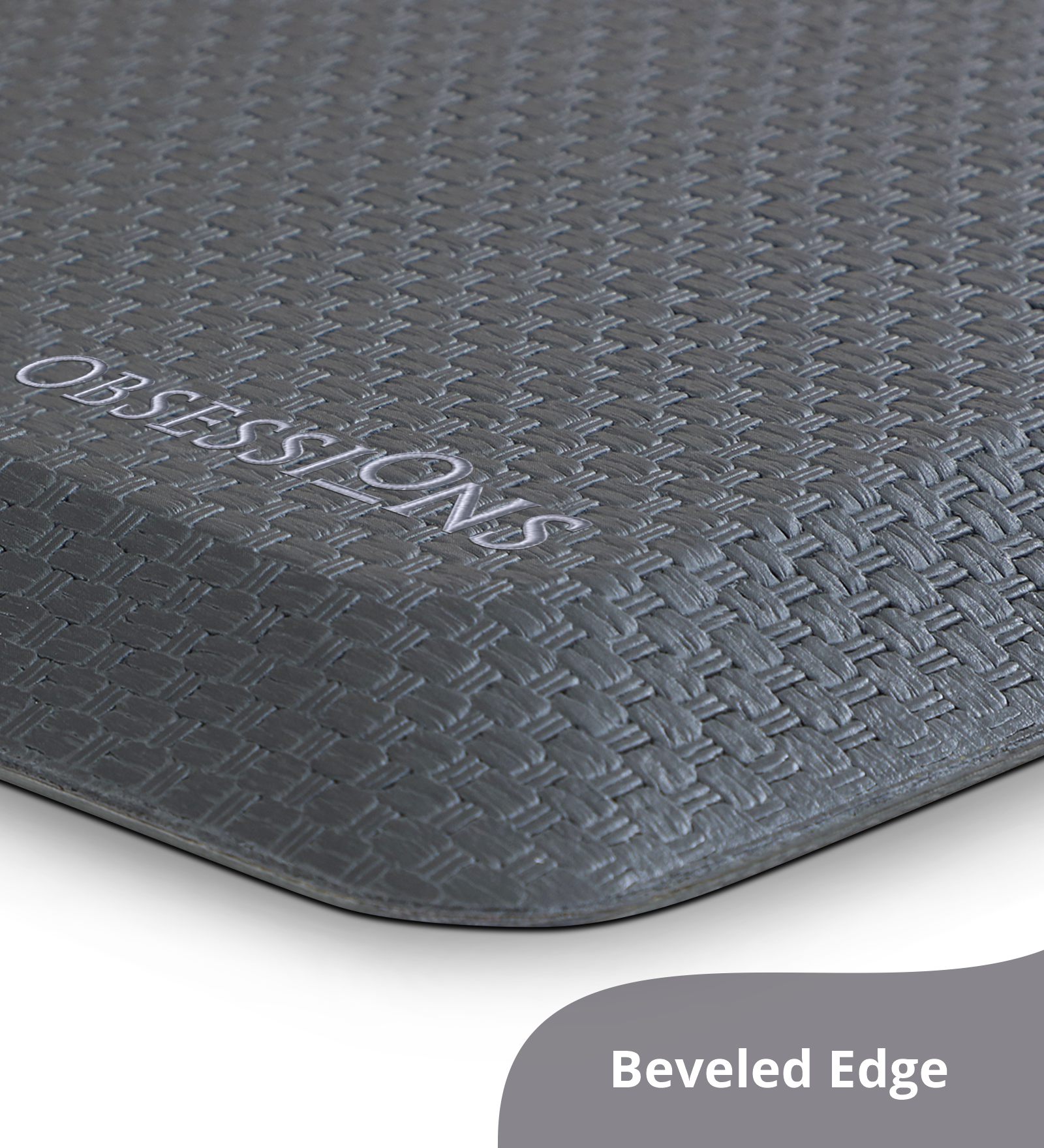 Squab Anti-skid Kitchen Floor Mat D Grey