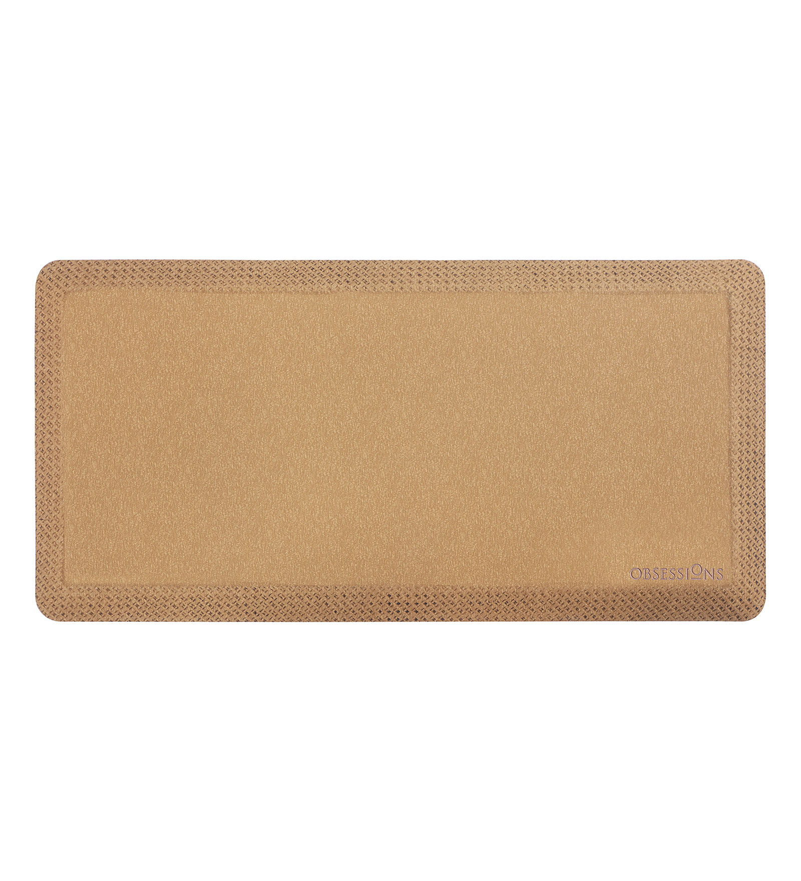 Squab Anti-skid Kitchen Floor Mat Camel