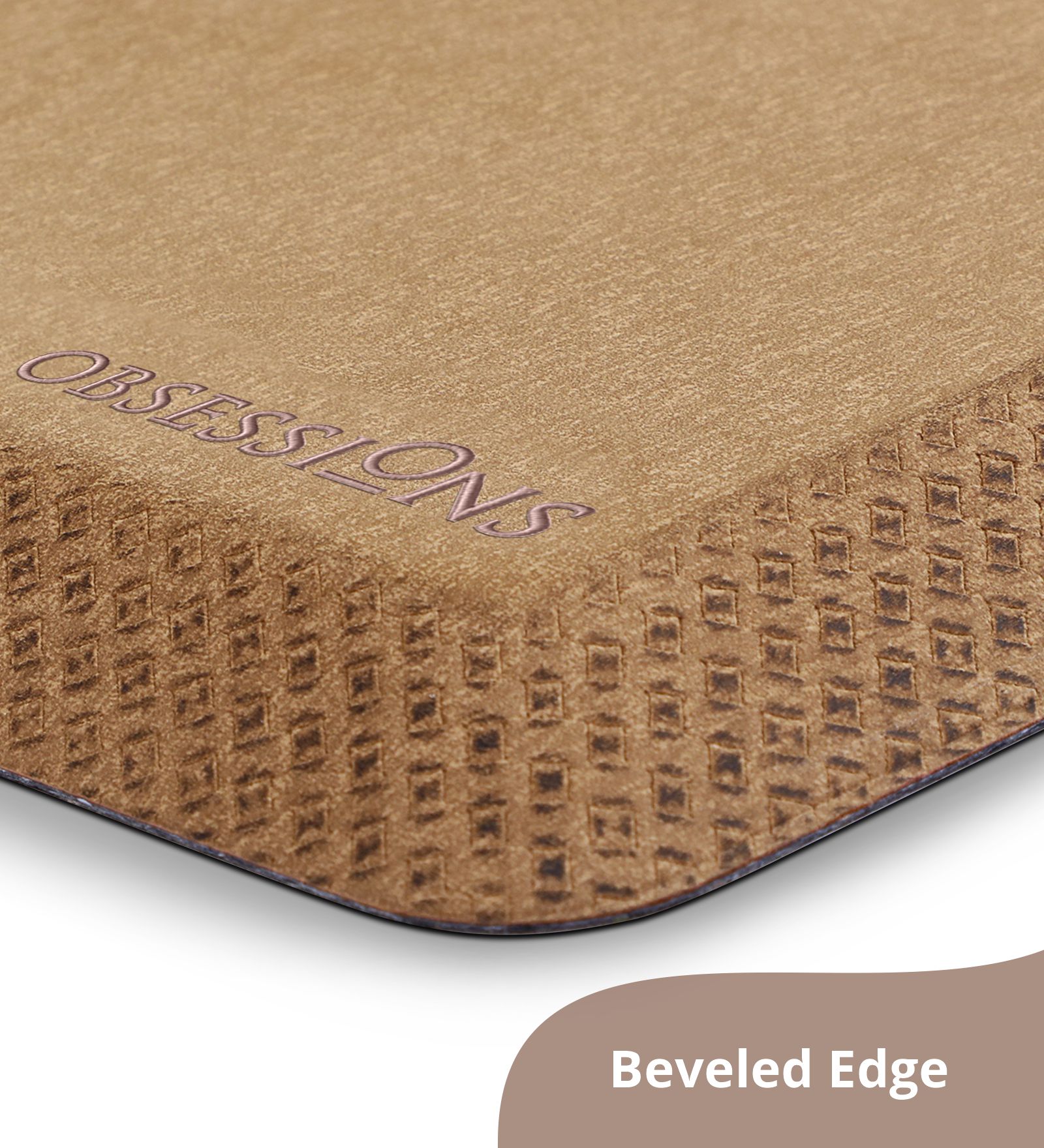 Squab Anti-skid Kitchen Floor Mat Camel