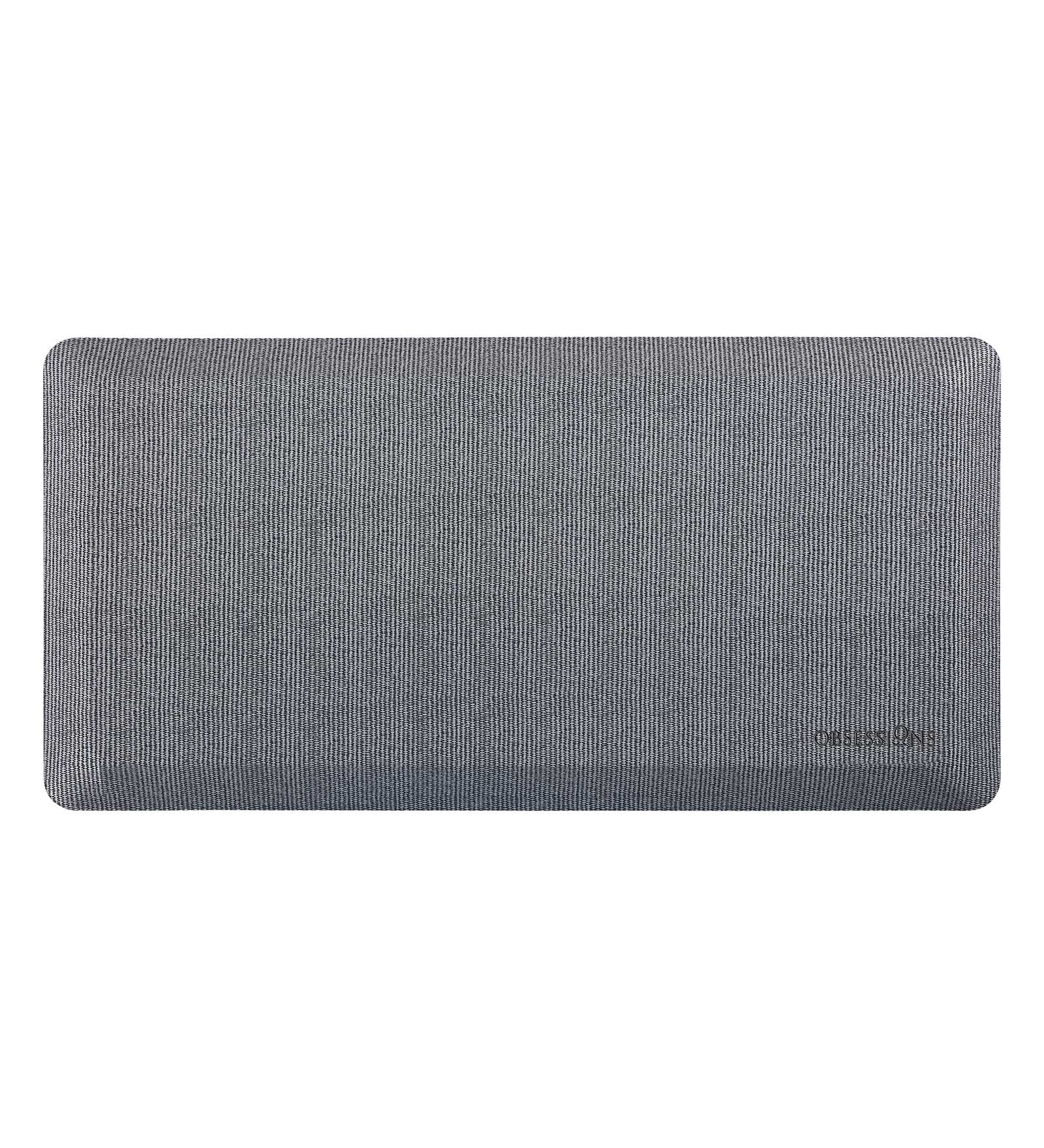 Anti-slip PU Kitchen Mat with Solid Design, D Grey