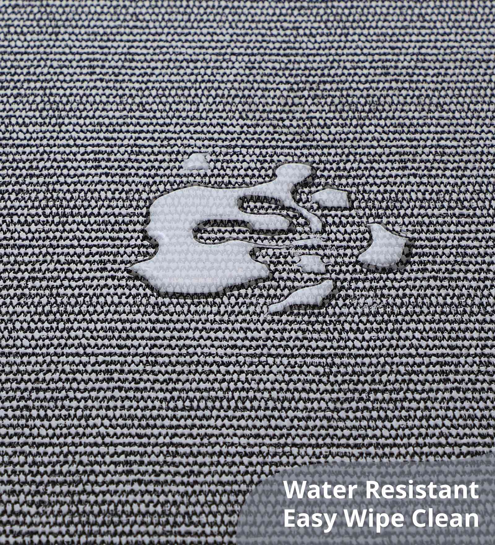 Anti-slip PU Kitchen Mat with Solid Design, D Grey
