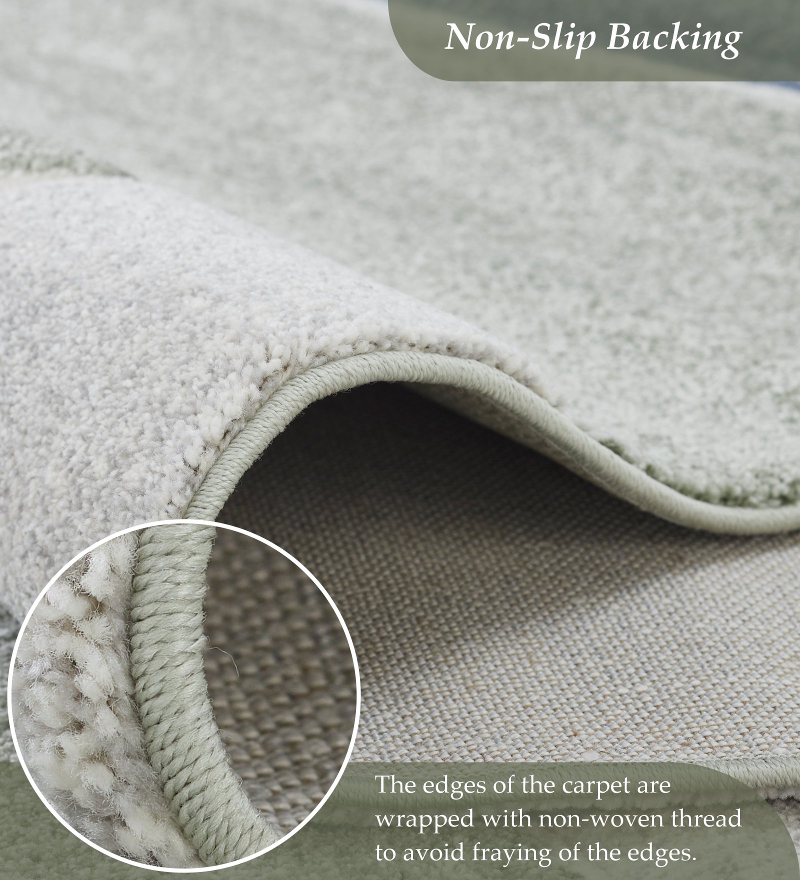 Diamond Abstract Machine Made Carpet Olive and Blue