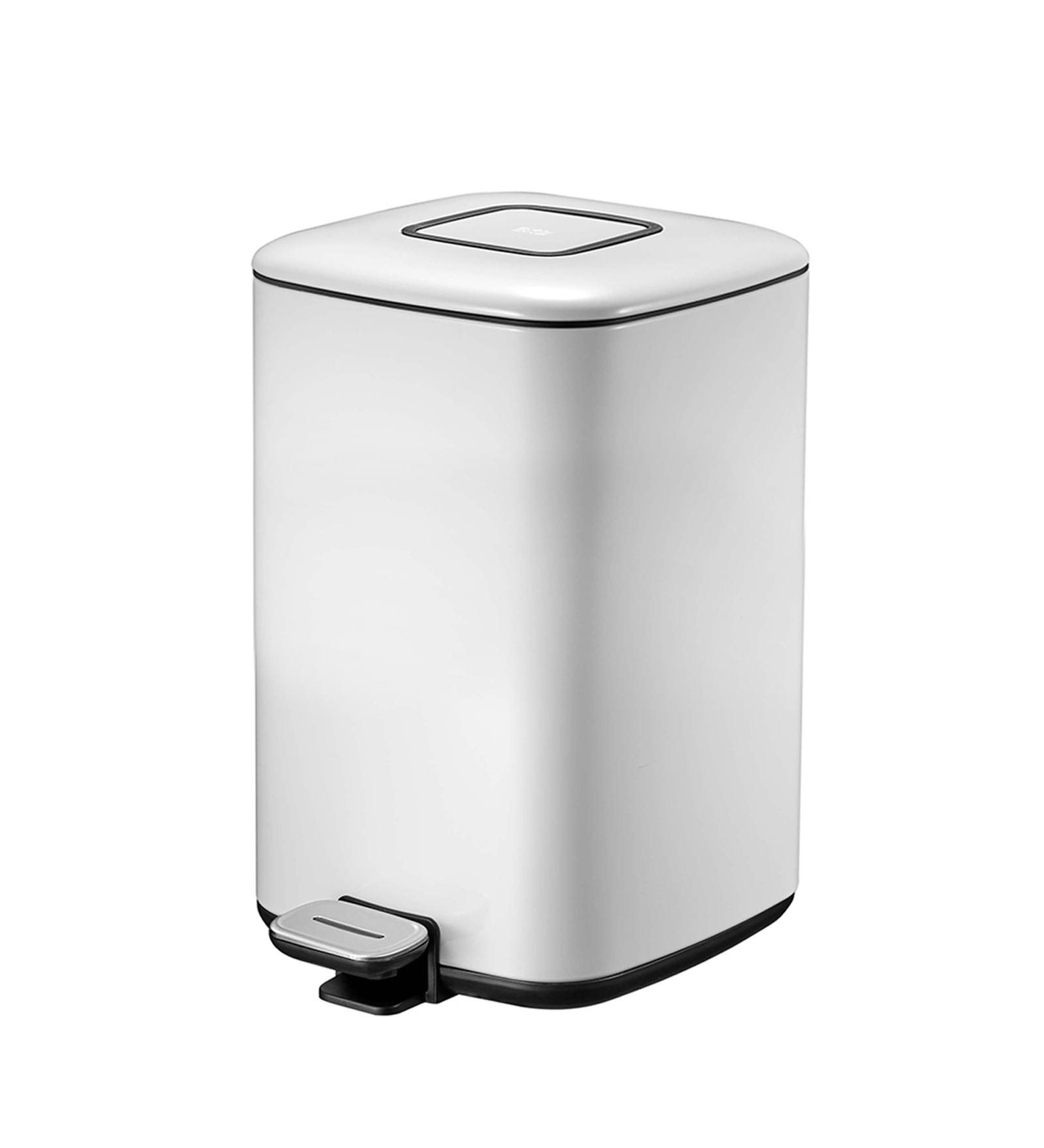 Eko 9388 Regent Deodorizer Compartment Step Bin White