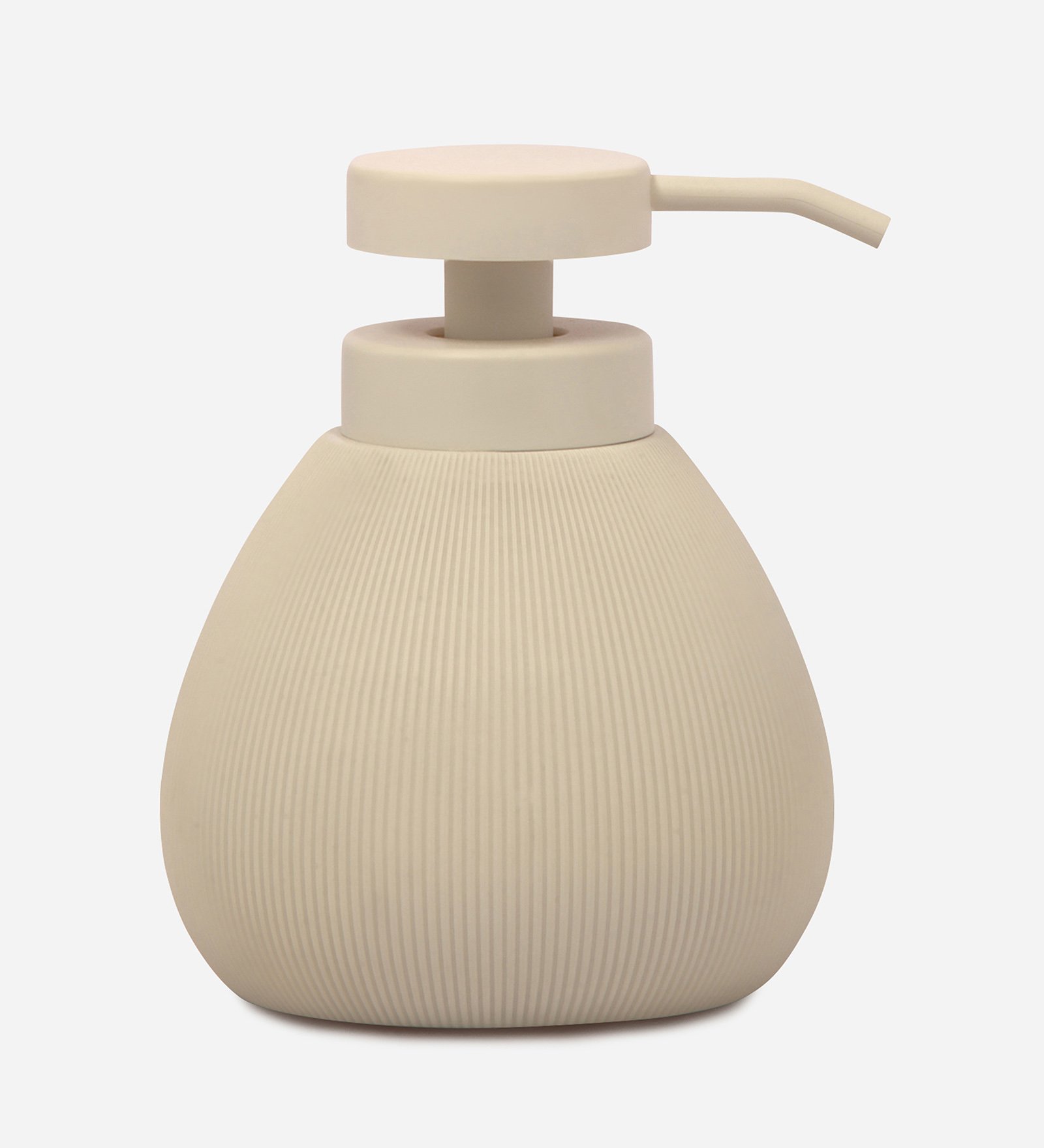 Caddy Polyresin Soap Dispenser Cream