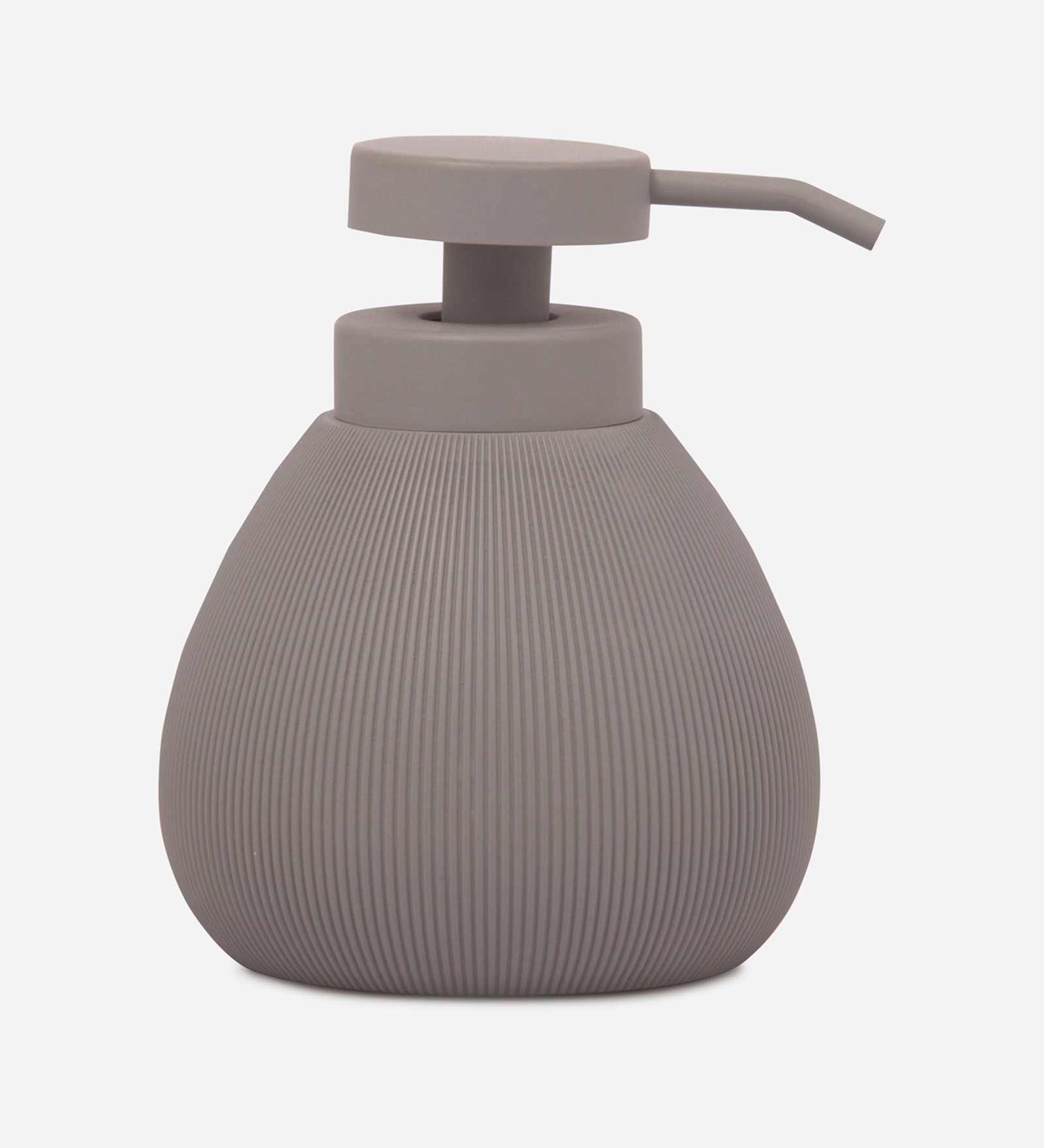 Caddy Polyresin Soap Dispenser Grey