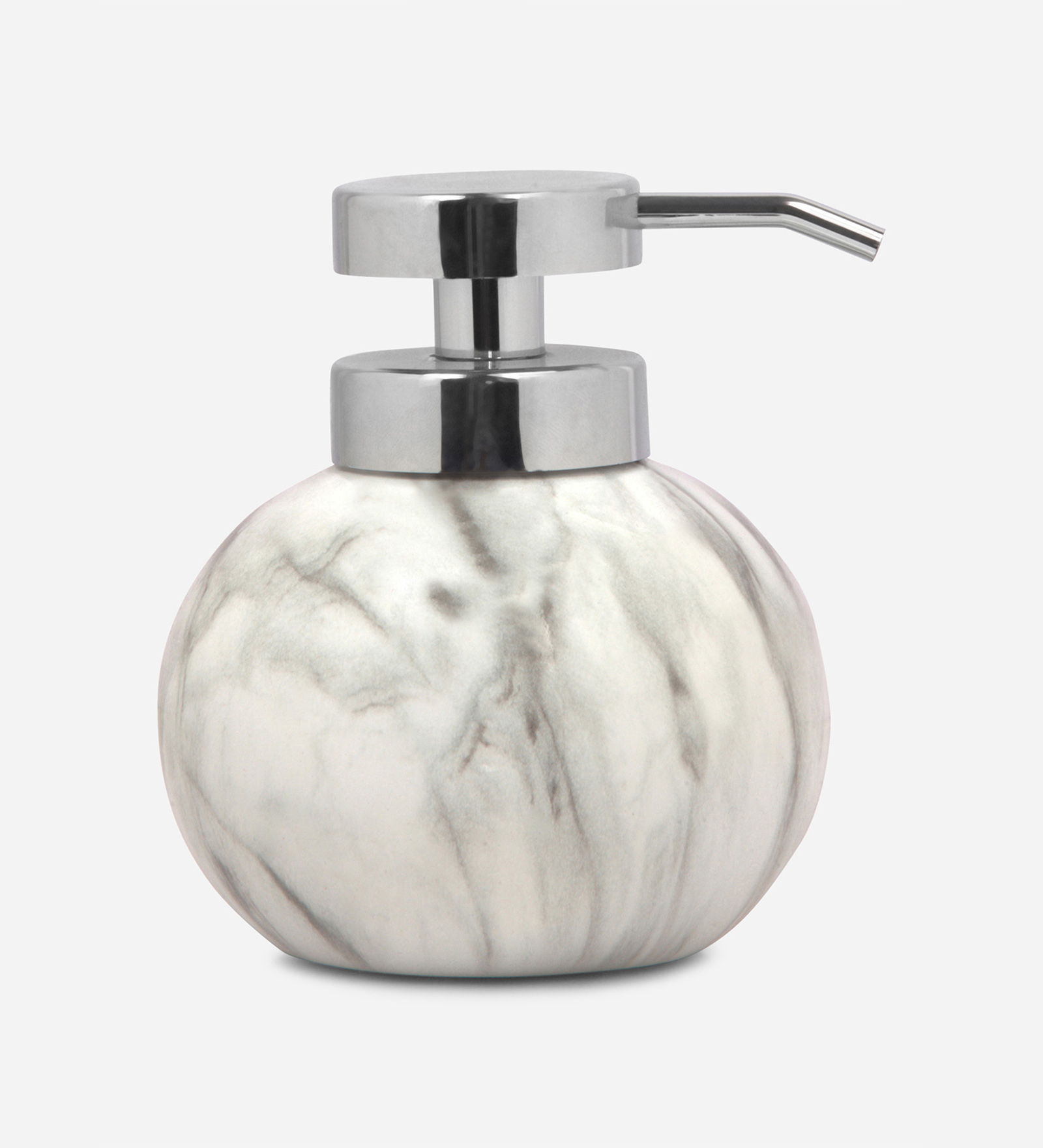 Caddy Polyresin Soap Dispenser White